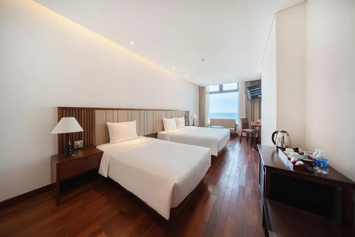 Triple Room with Sea View in Green Beach Hotel Nha Trang