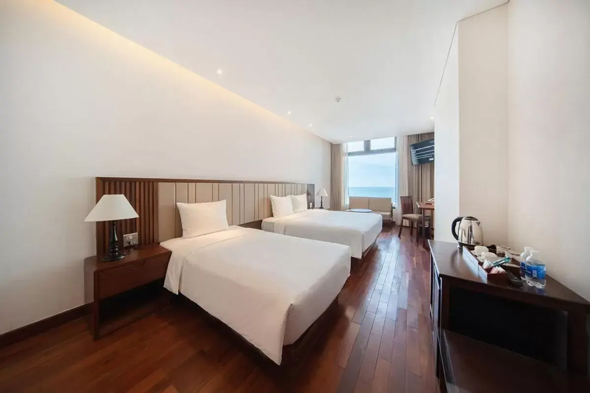 Triple Room with Sea View in Green Beach Hotel Nha Trang Triple Room with Sea View in Green Beach Hotel Nha Trang