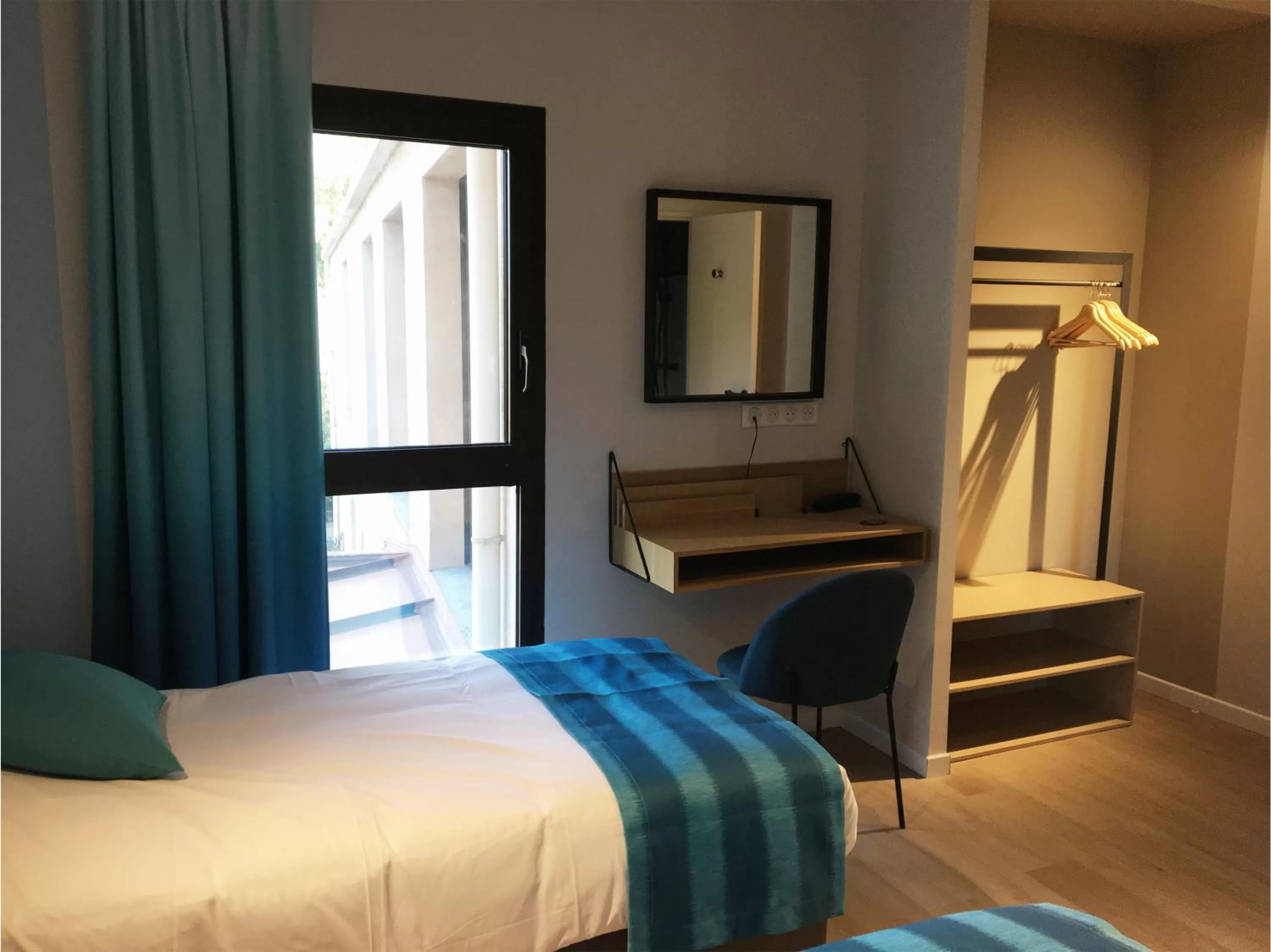 Bed in Hotel Cantosorgue