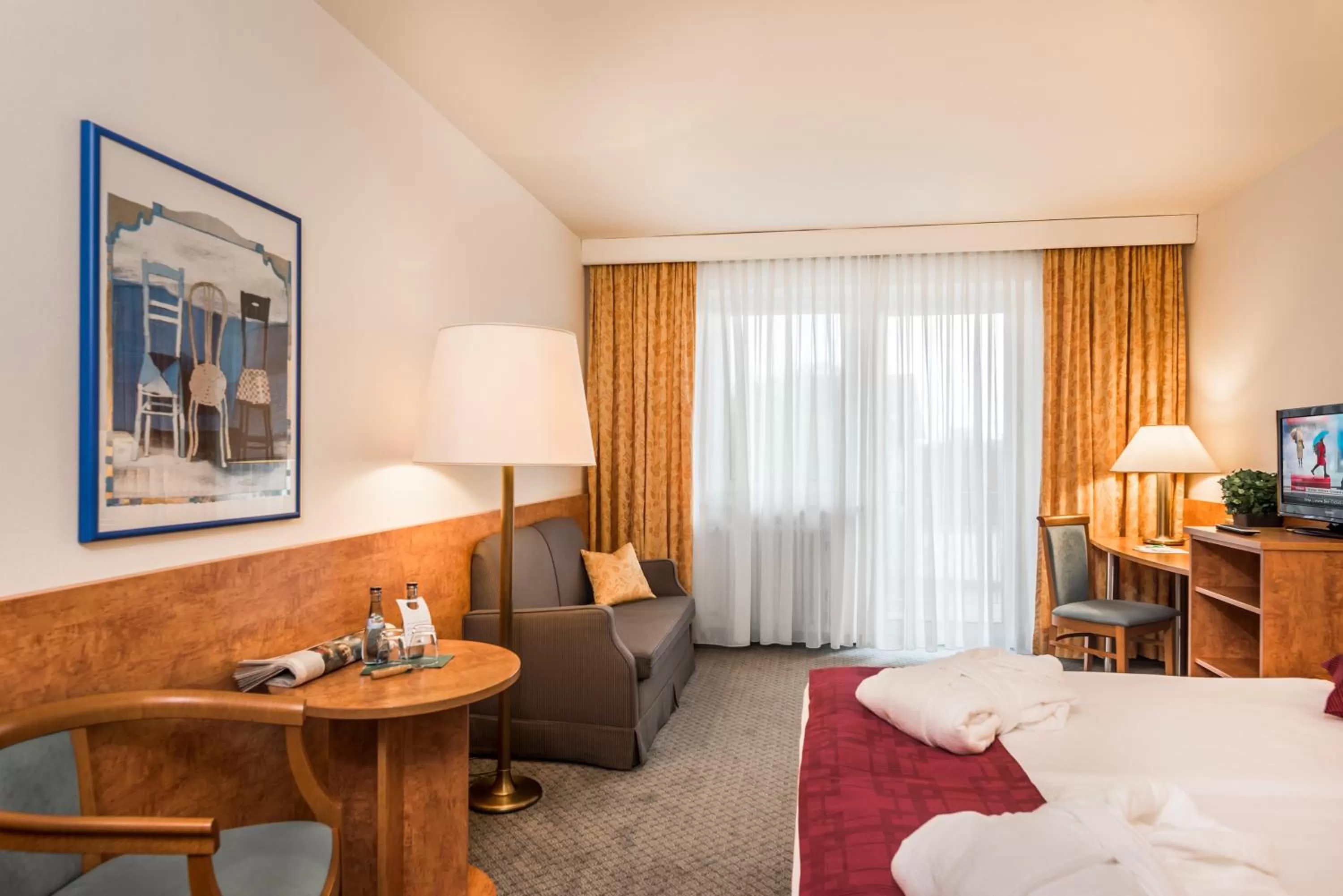 Photo of the whole room, Bed in Hotel Am Moosfeld