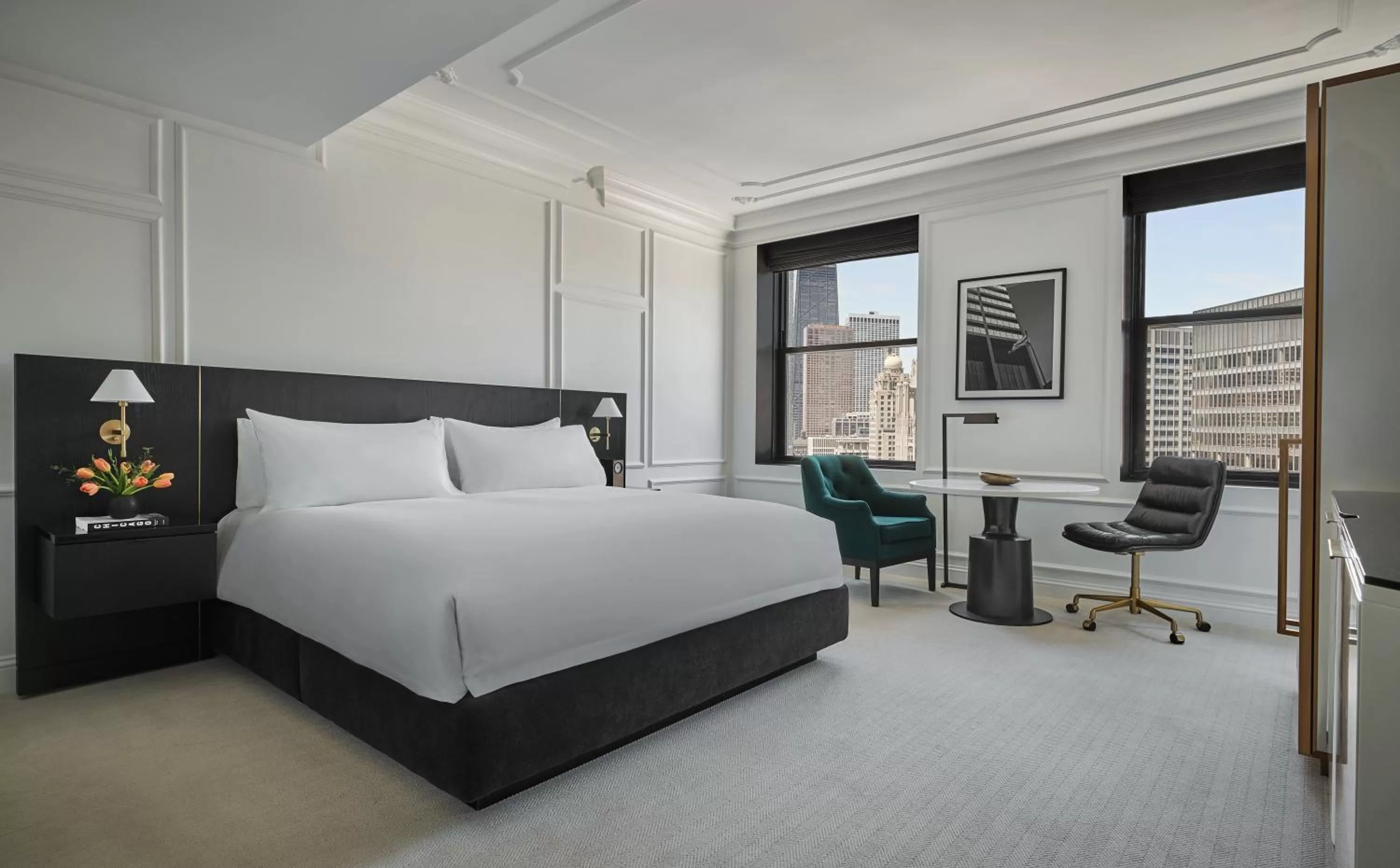 Bedroom, Bed in Pendry Chicago