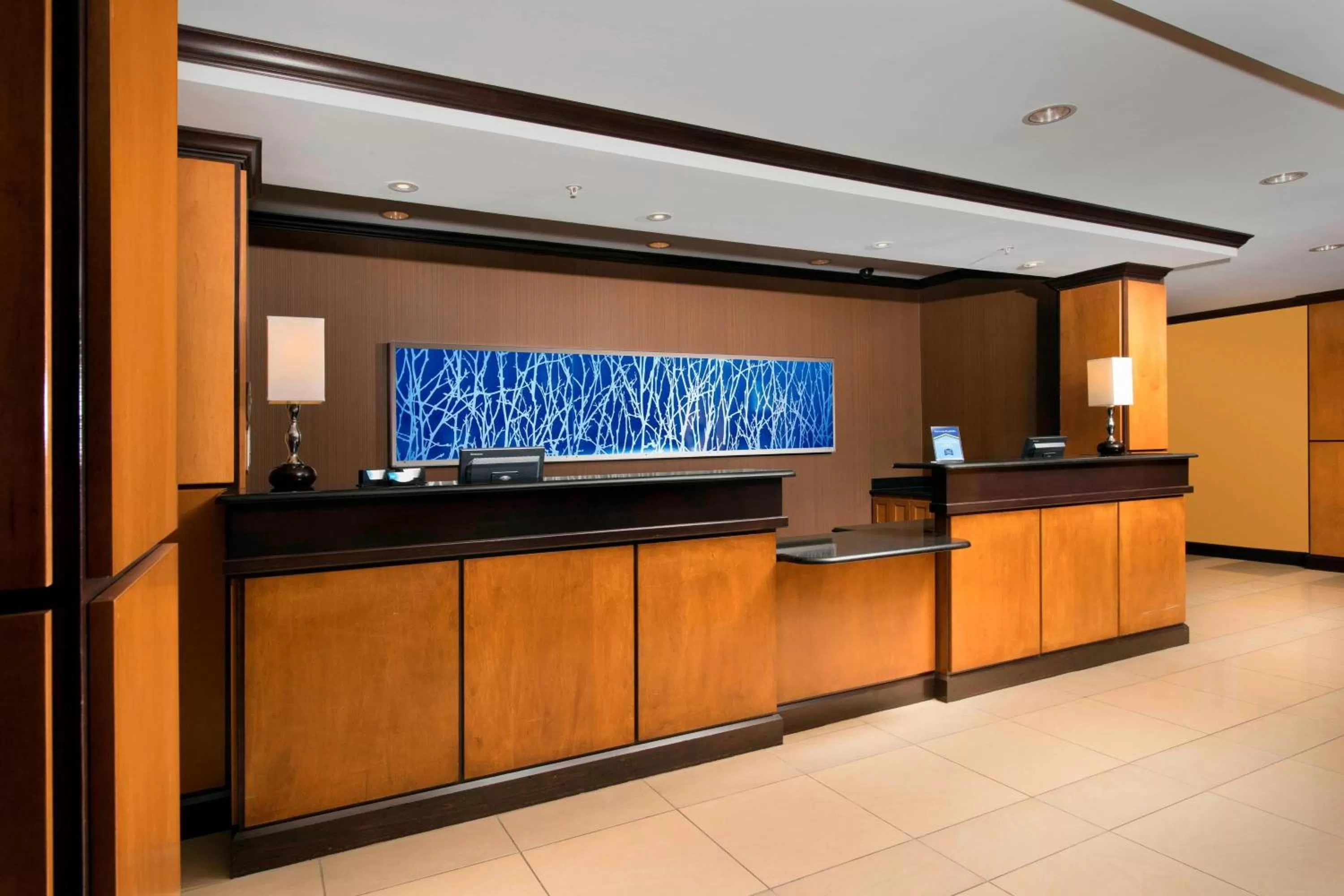 Lobby or reception in Fairfield Inn & Suites Weatherford