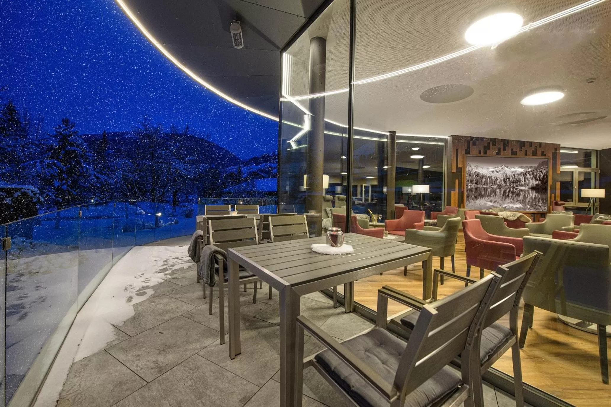 Winter in Johannesbad Hotel Palace