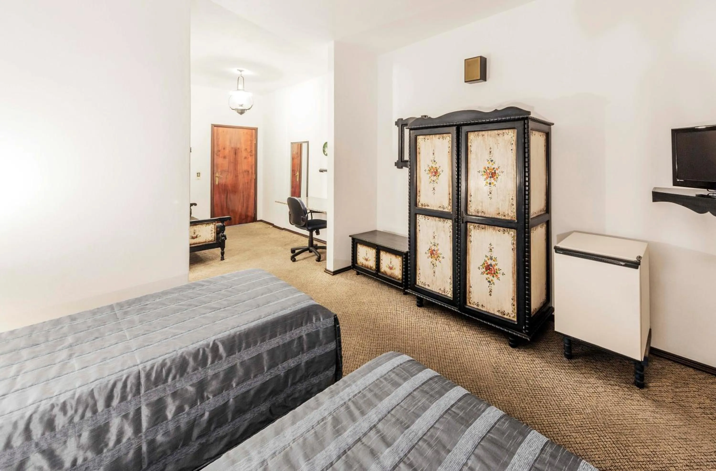 Bed in Hotel Tannenhof