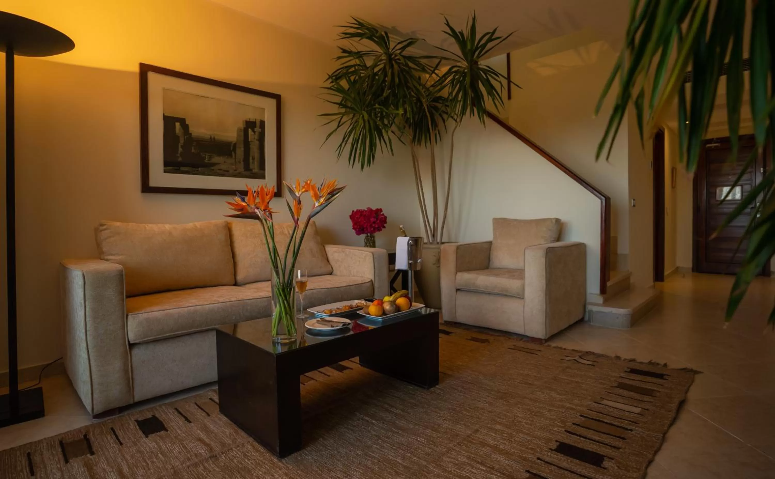 Living room in Fort Arabesque Resort, Spa & Villas