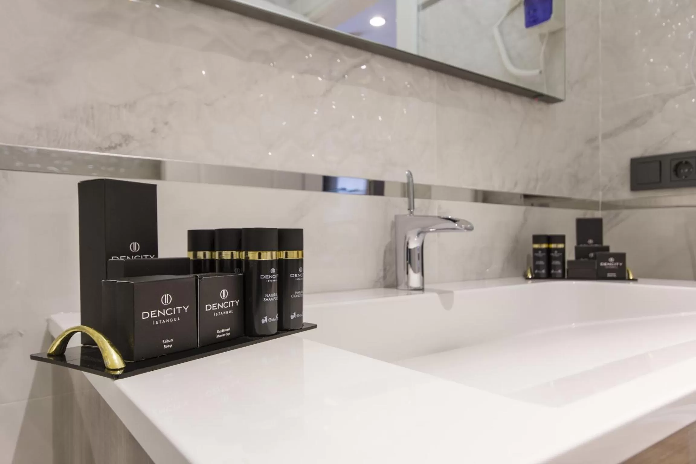 Bathroom in Dencity Hotels & Spa