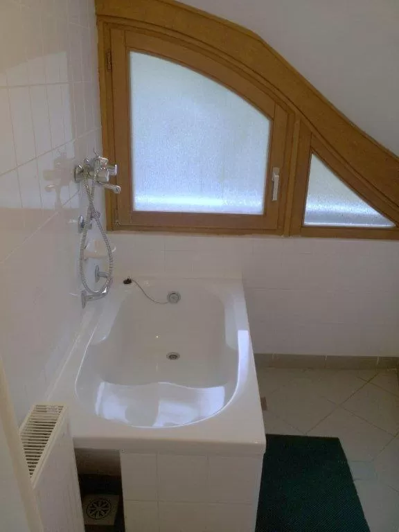 Bathroom in Fenyves Hotel Békéscsaba