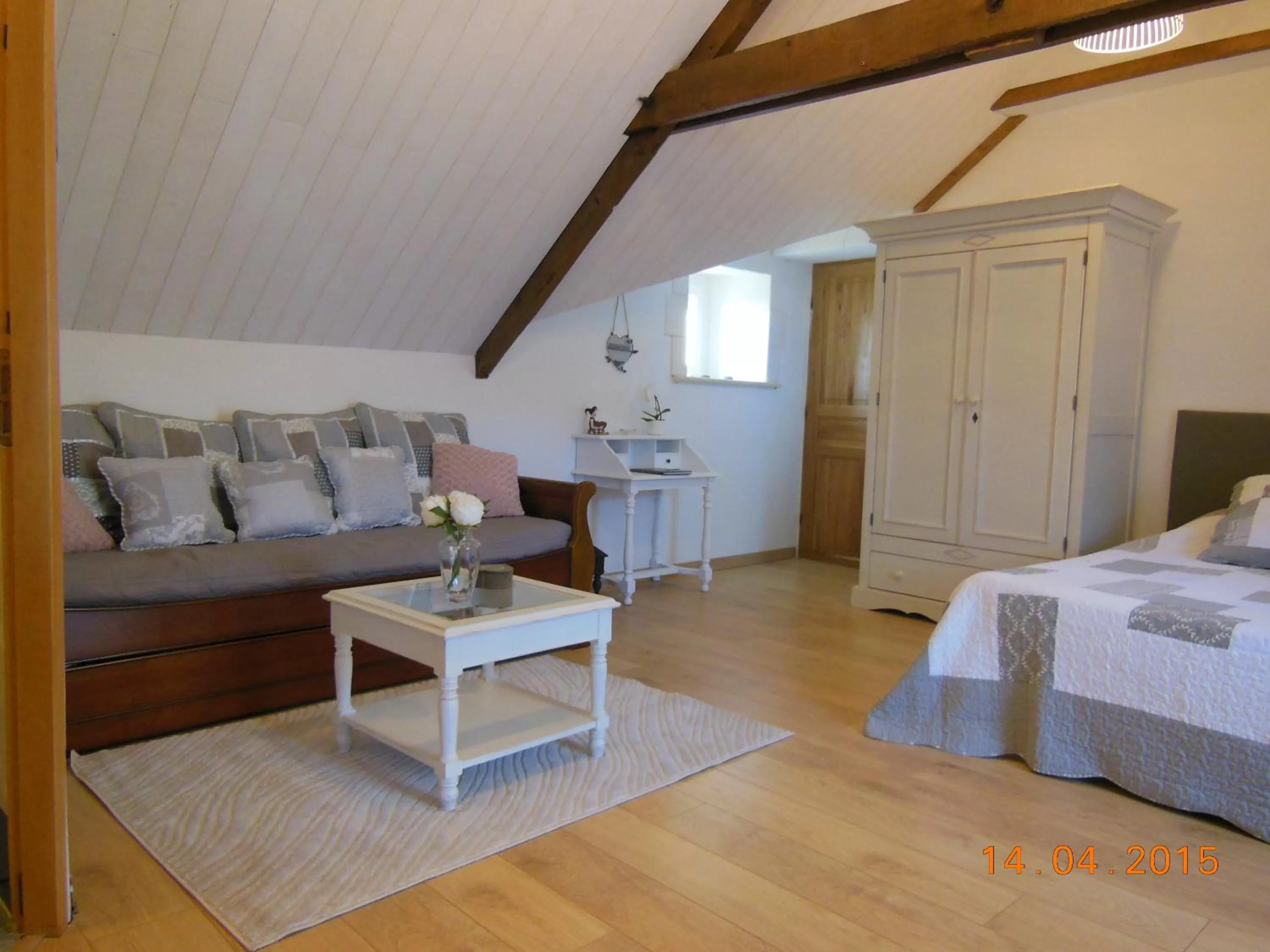 Day, Bed in Les Hortensias de Kerbarch