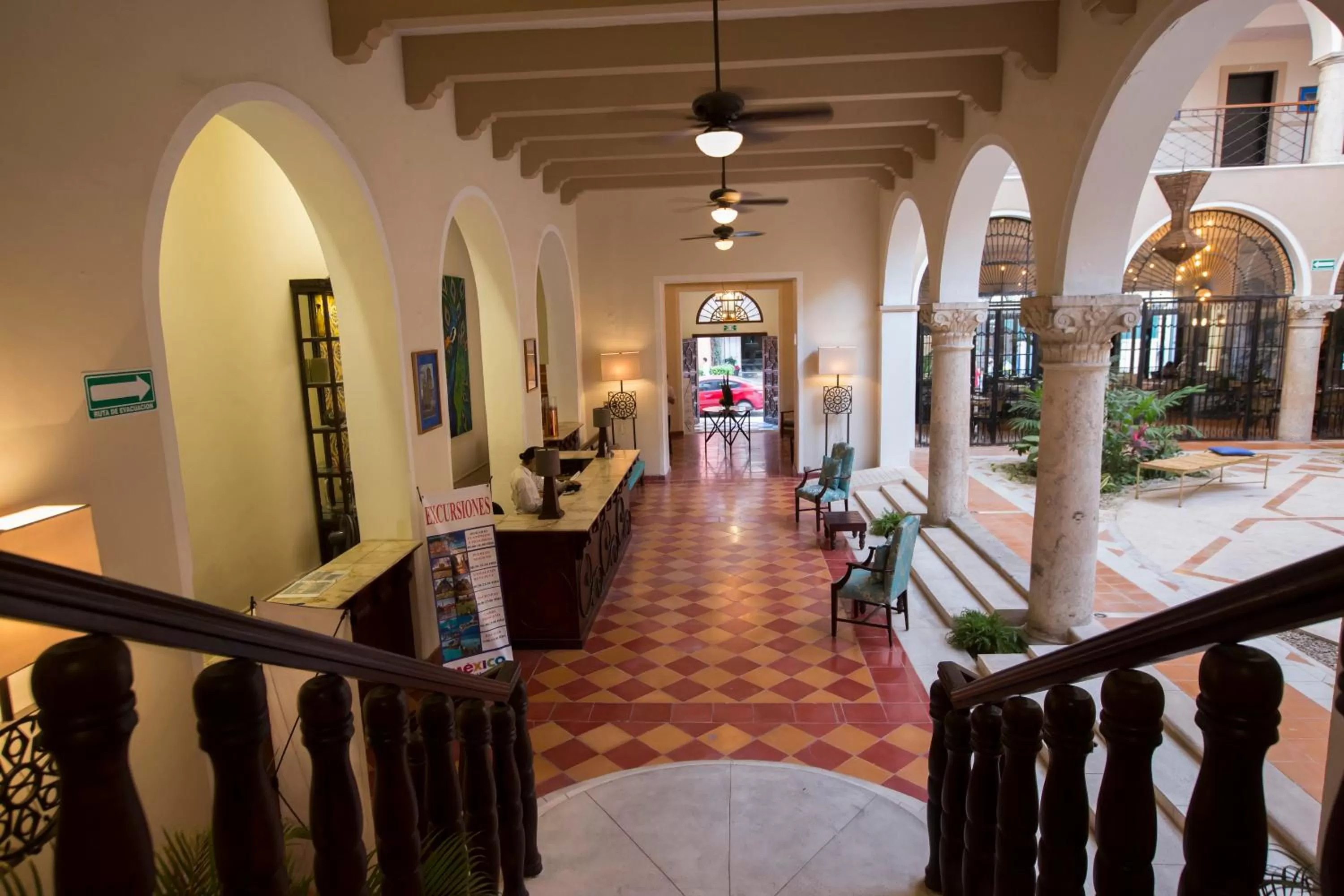 Street view in Hotel Merida