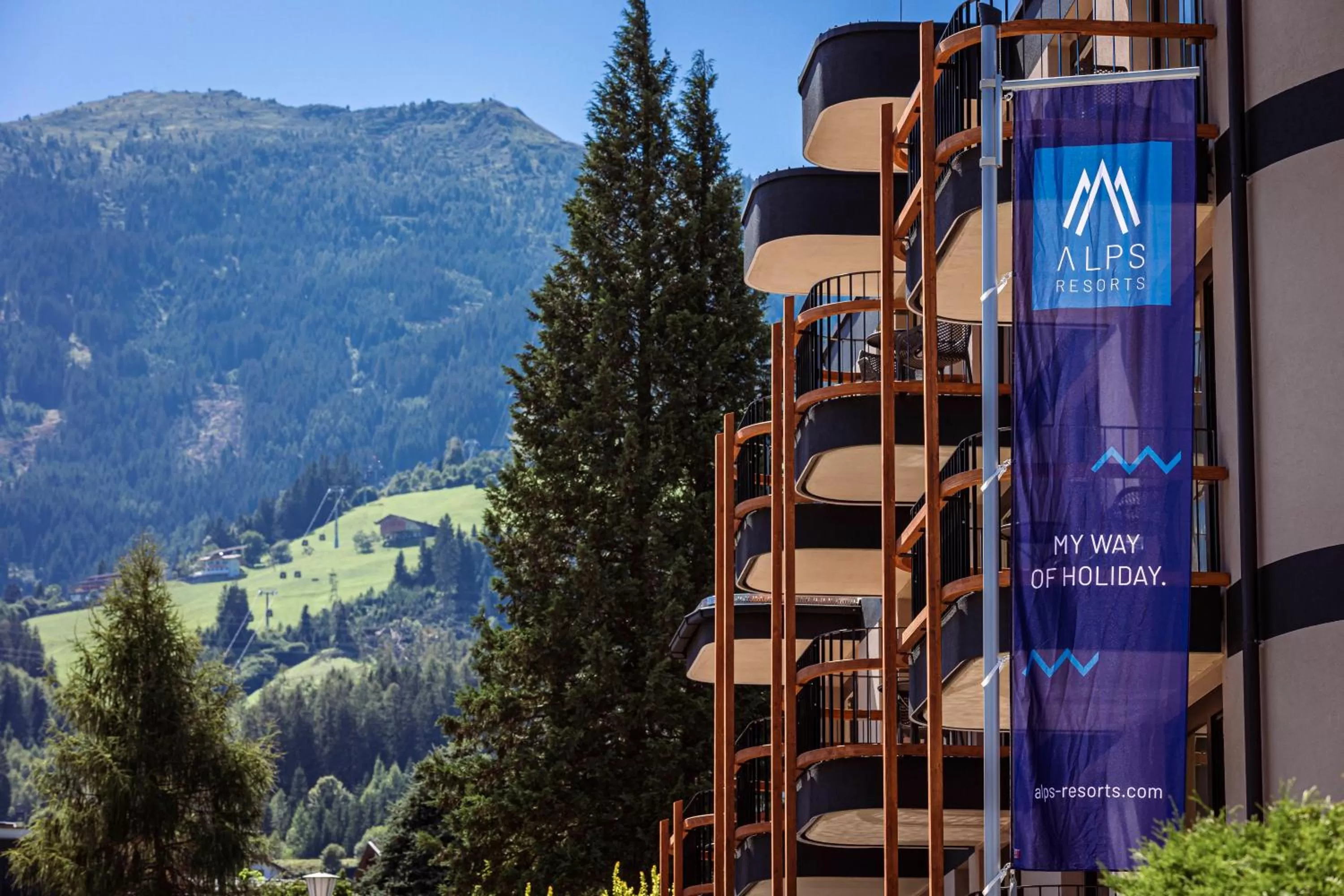 Property building in Zillertal Suites Fügen by ALPS RESORTS