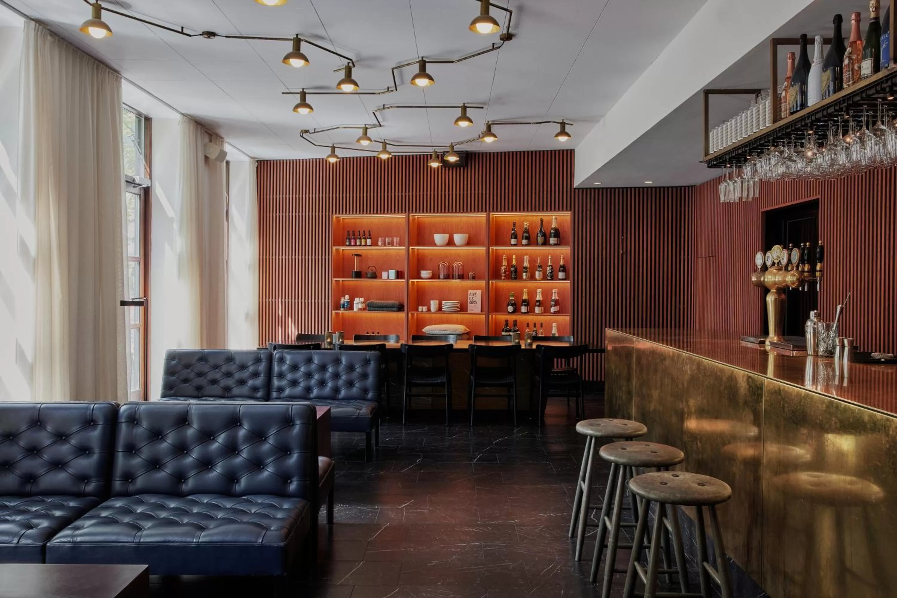 Lounge or bar in Hotel Danmark