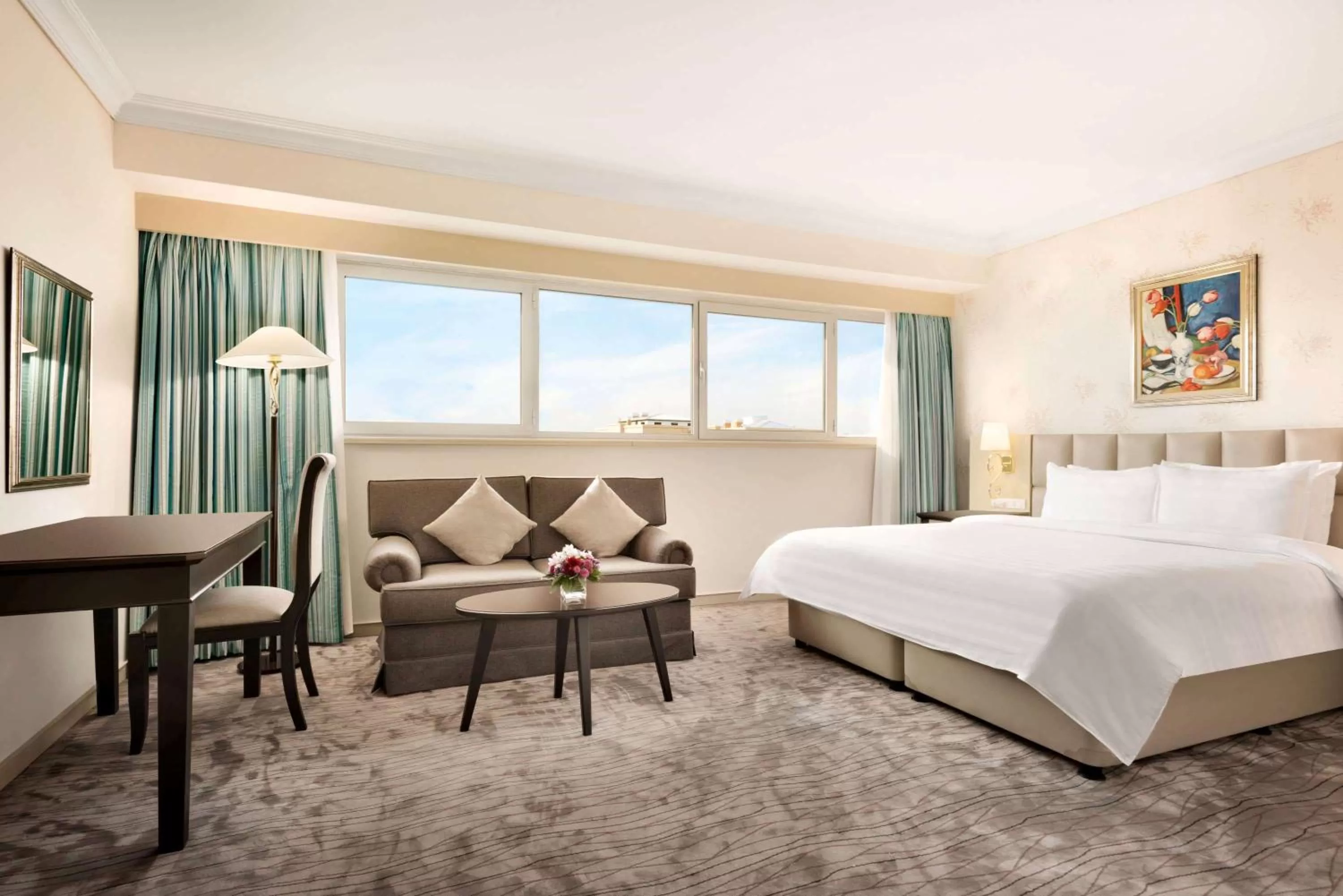 Photo of the whole room, Bed in Wyndham Tashkent