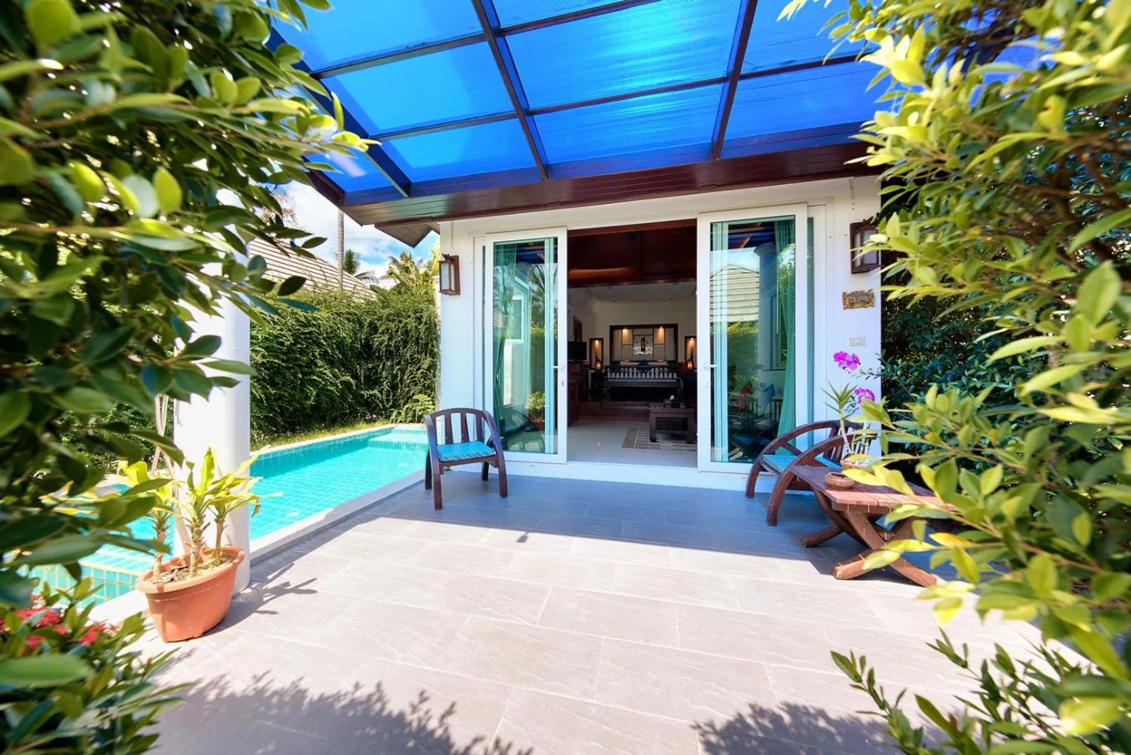 Patio in Sea Valley Resort