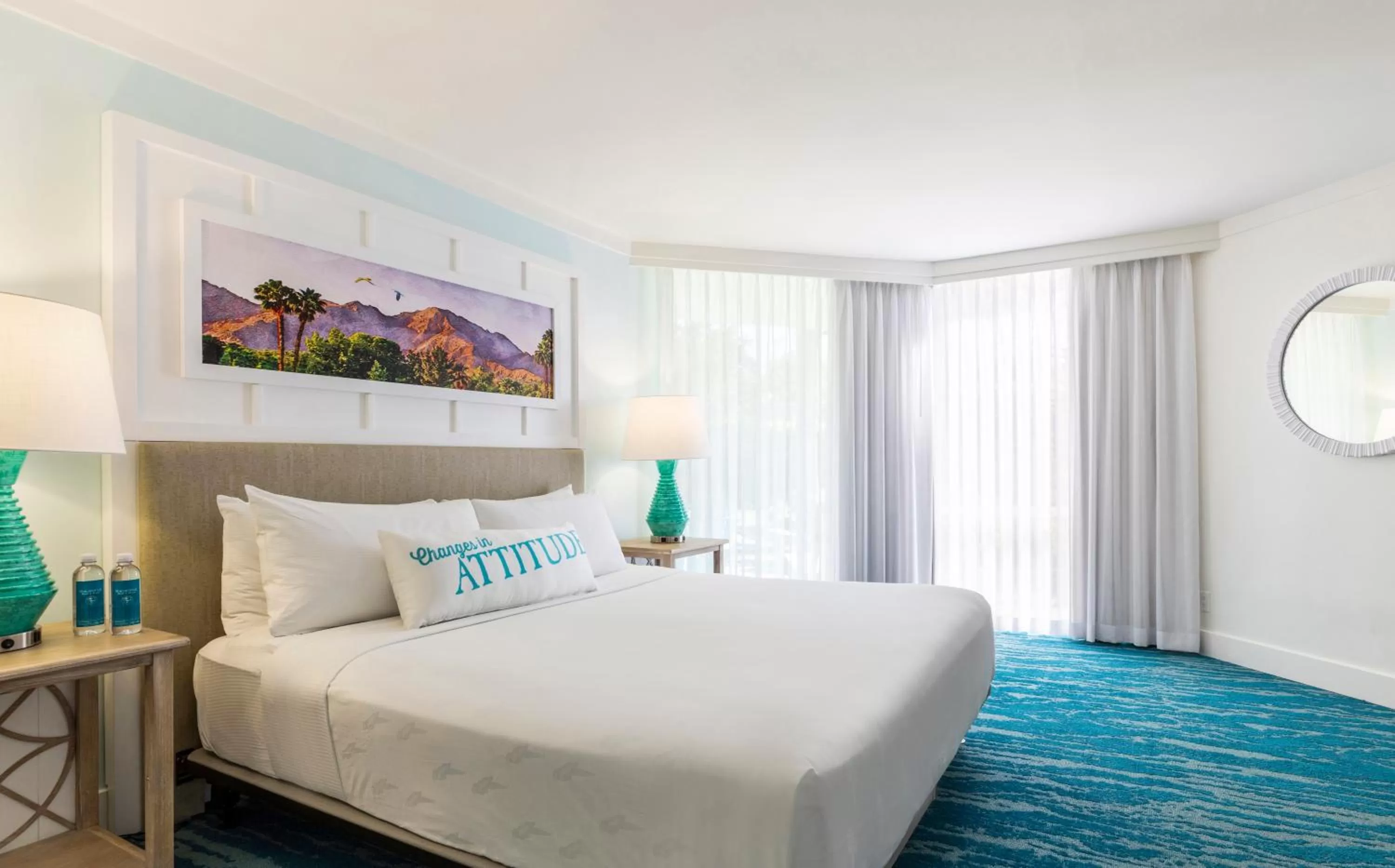 Bed in Riviera Resort Palm Springs