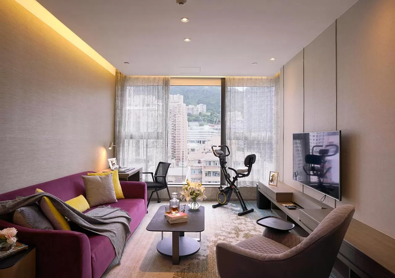 Living room, Seating Area in One-Eight-One Hotel & Serviced Residences
