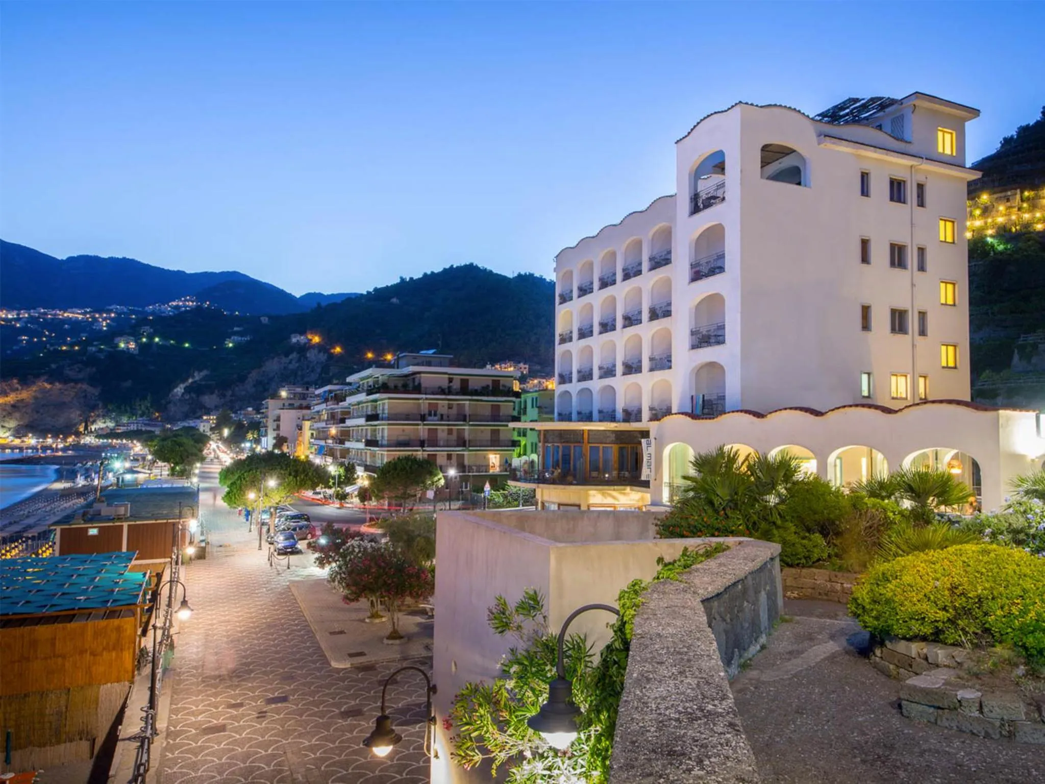 Street view in Hotel Sole Splendid