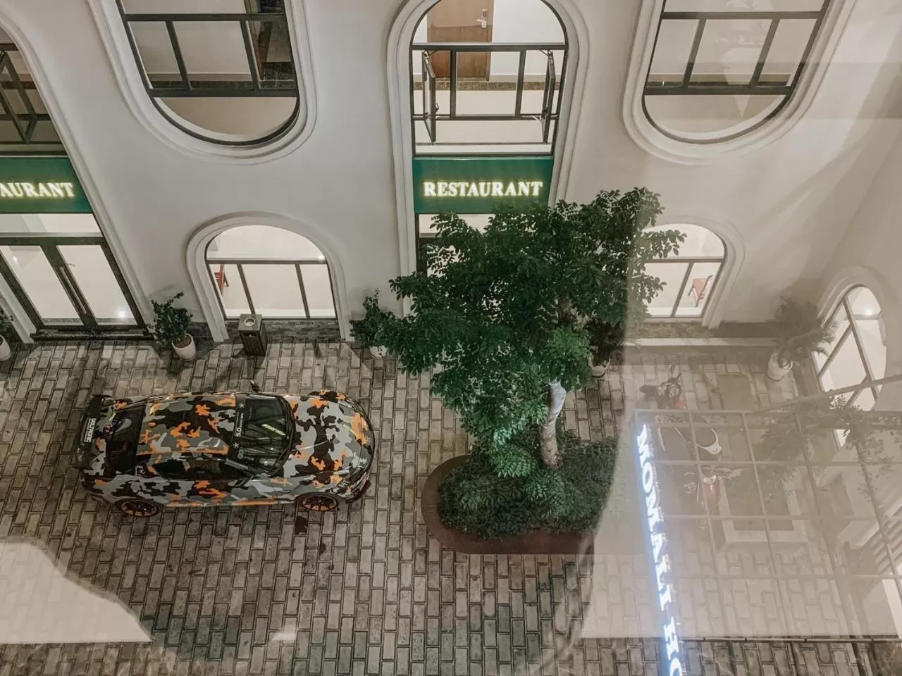 Bird's eye view in MOMALI Hotel Ninh Binh