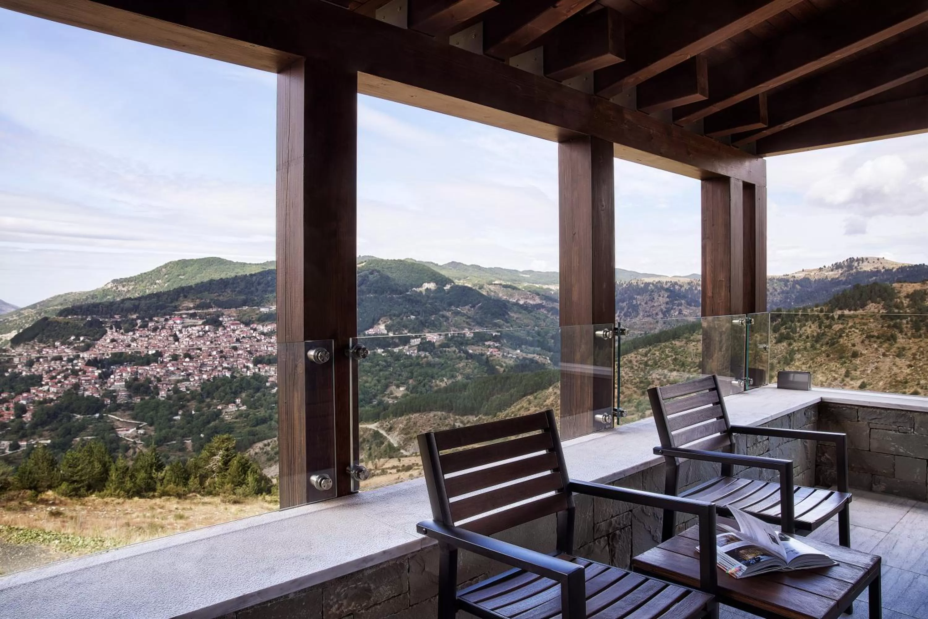 Balcony/Terrace in Grand Forest Metsovo - Leading Hotels of the World