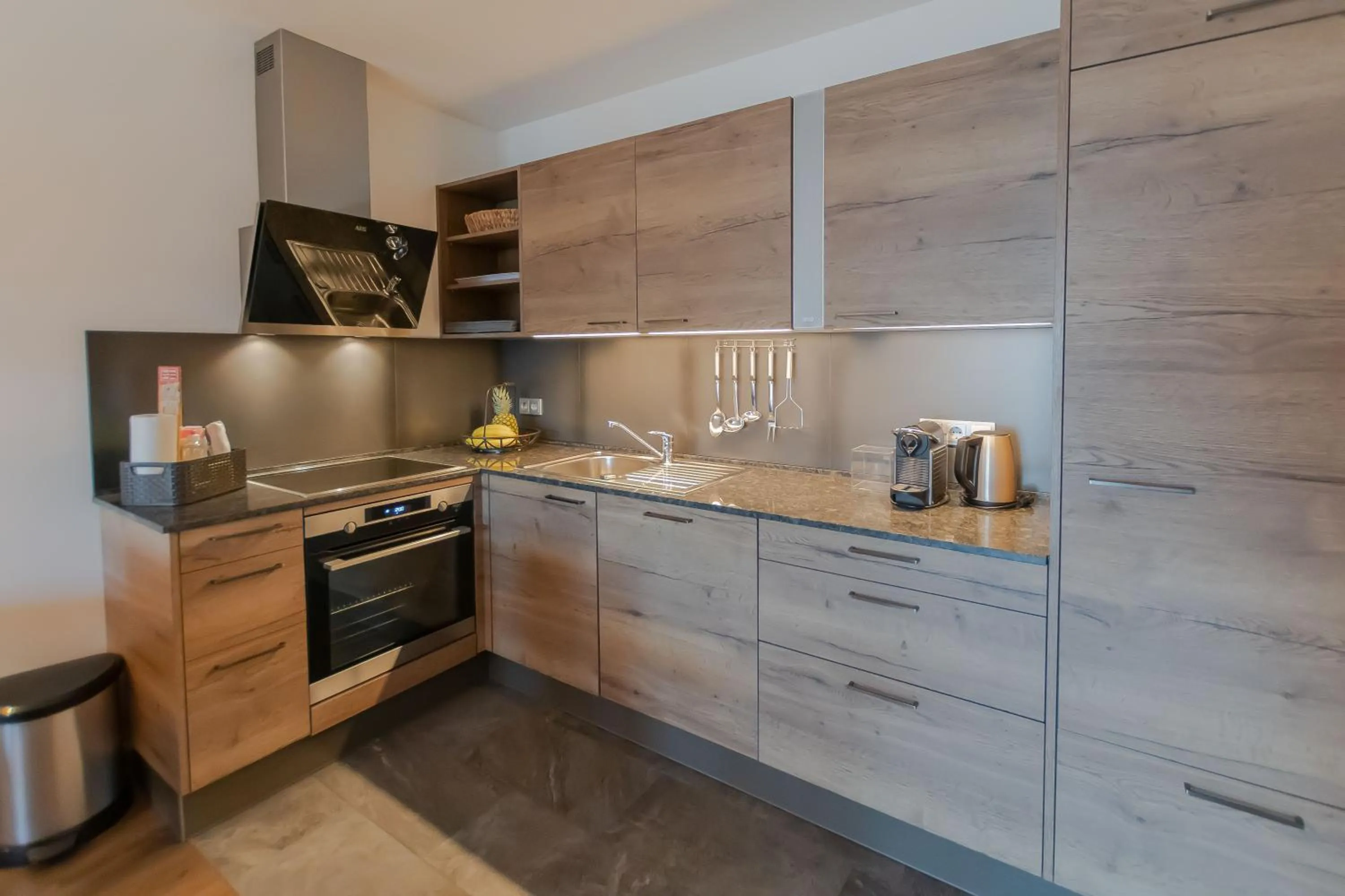 Kitchen or kitchenette, Kitchen/Kitchenette in Schönblick Residence - Absolut Alpine Apartments