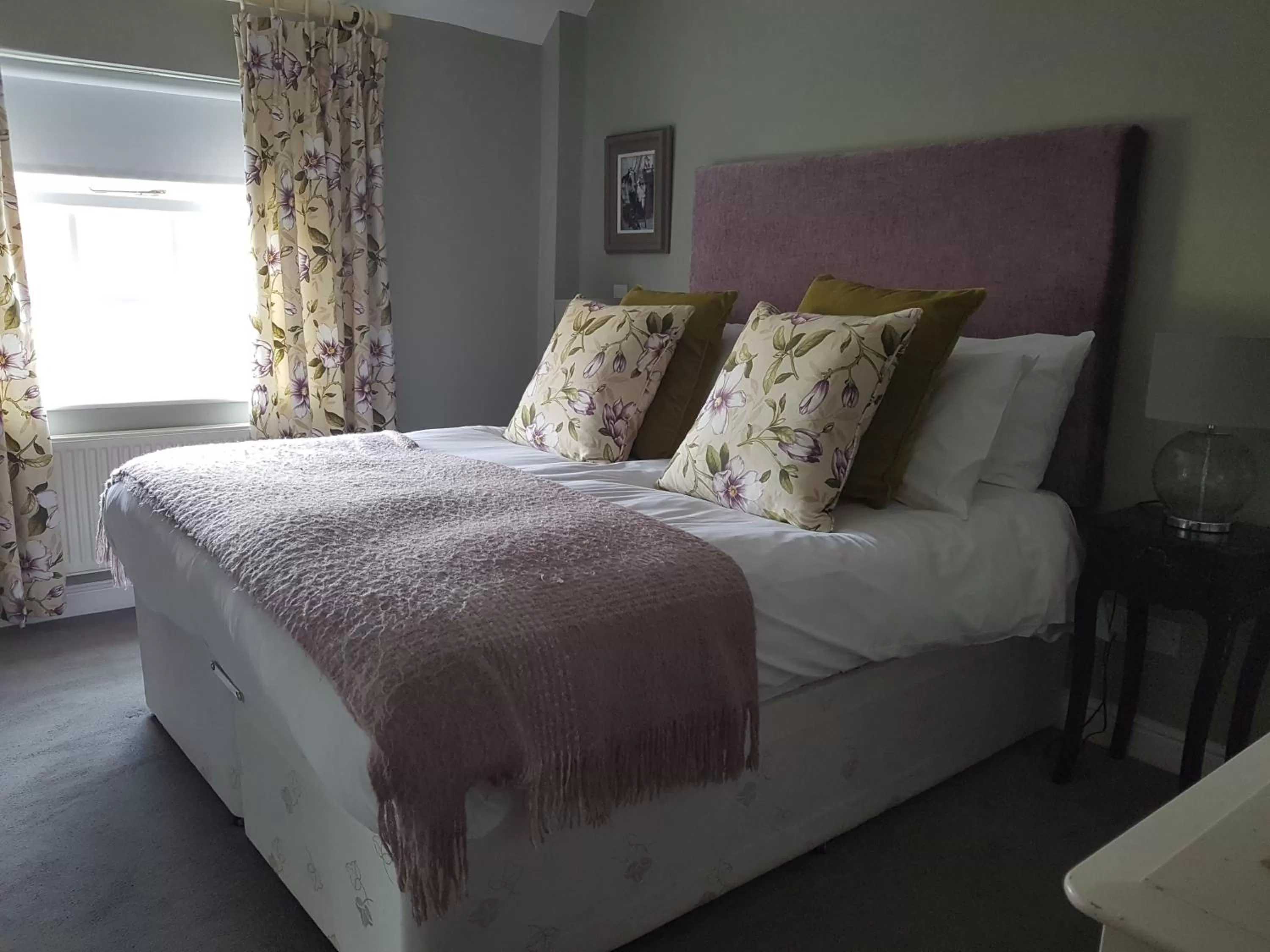 Bed in The Angel Inn