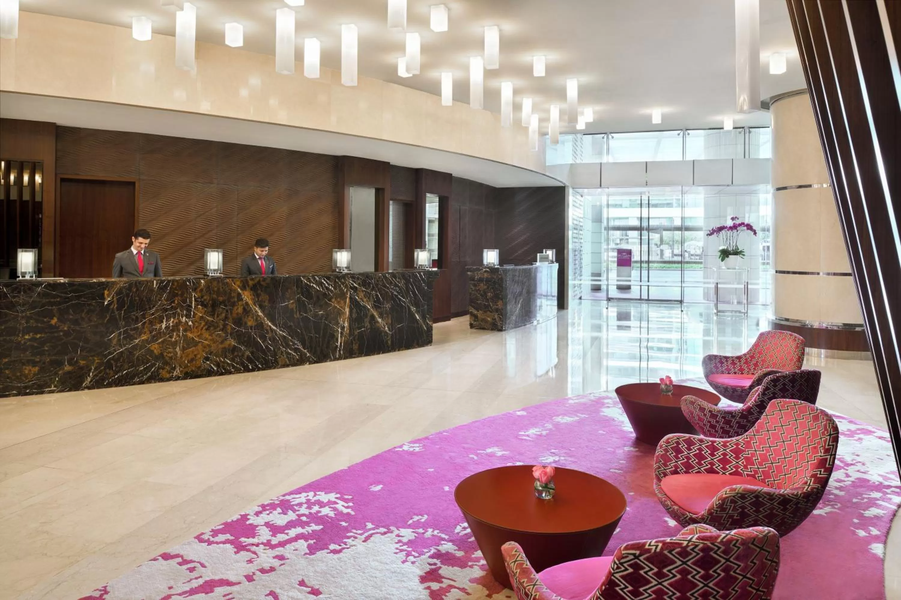 Property building in Crowne Plaza Dubai Festival City