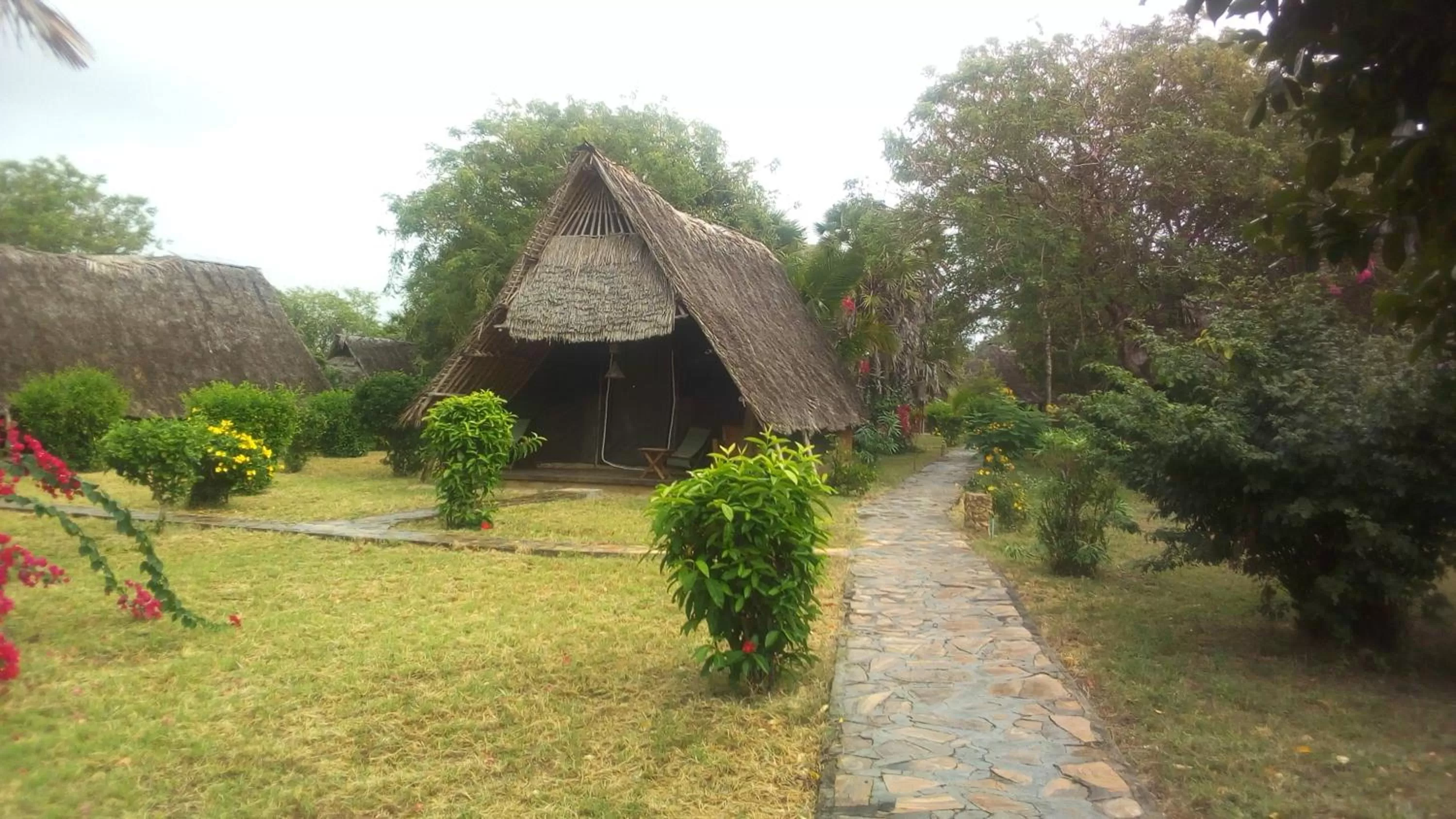 Facility for disabled guests, Garden in Bahari Pori Resort
