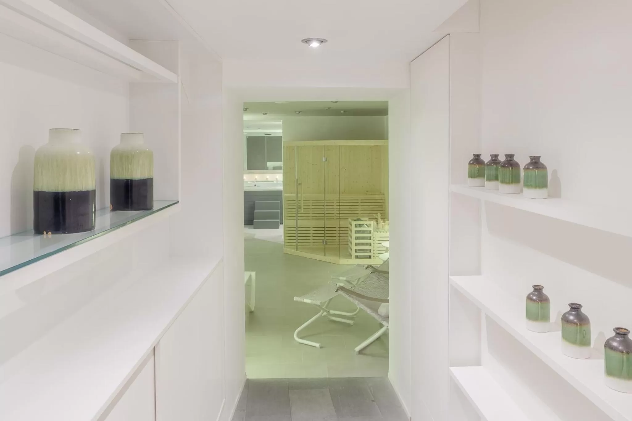 Sauna in Aurora Boutique Hotel & Private SPA