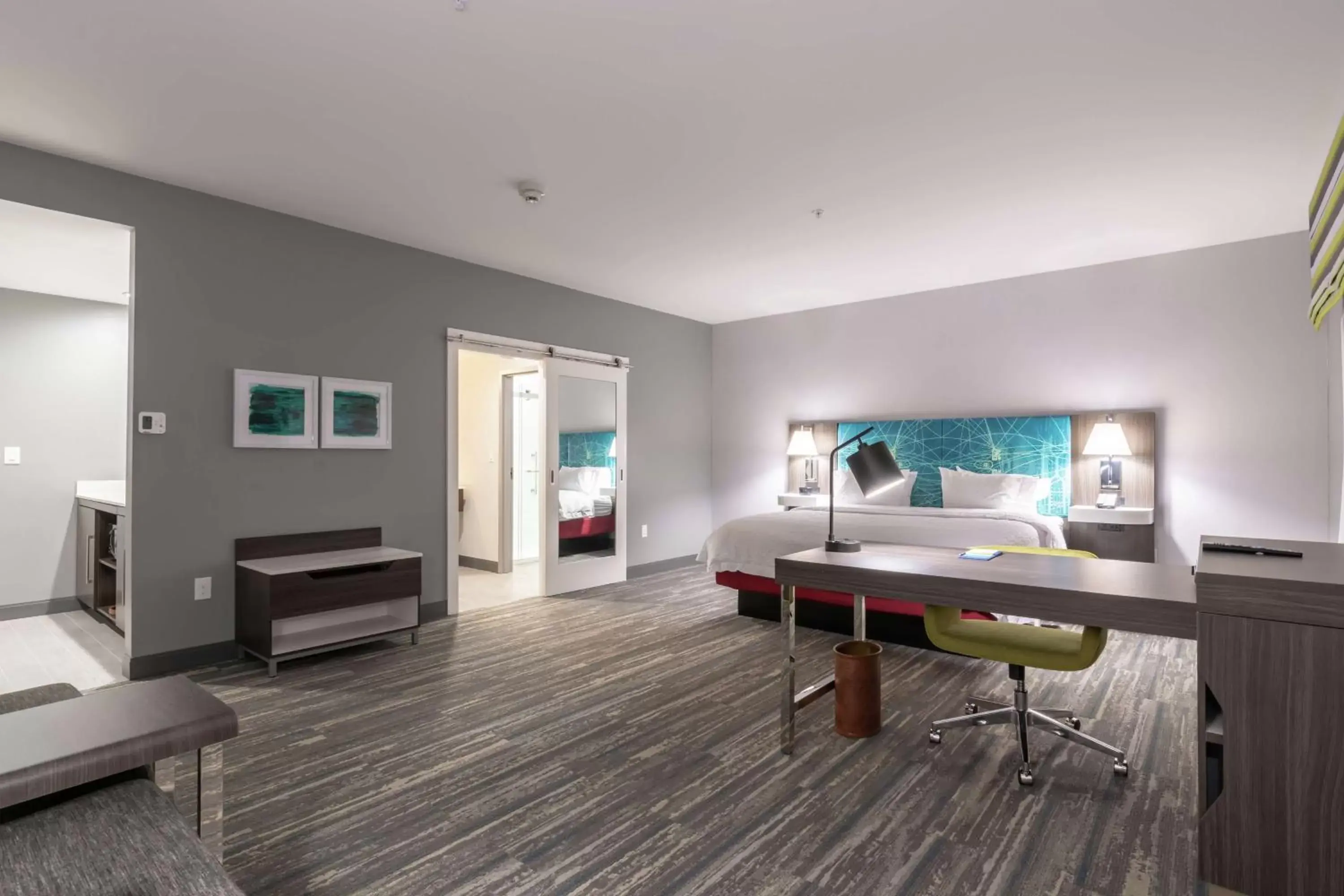 King Studio Suite - Non Smoking in Hampton Inn & Suites Dallas East King Studio Suite - Non Smoking in Hampton Inn & Suites Dallas East