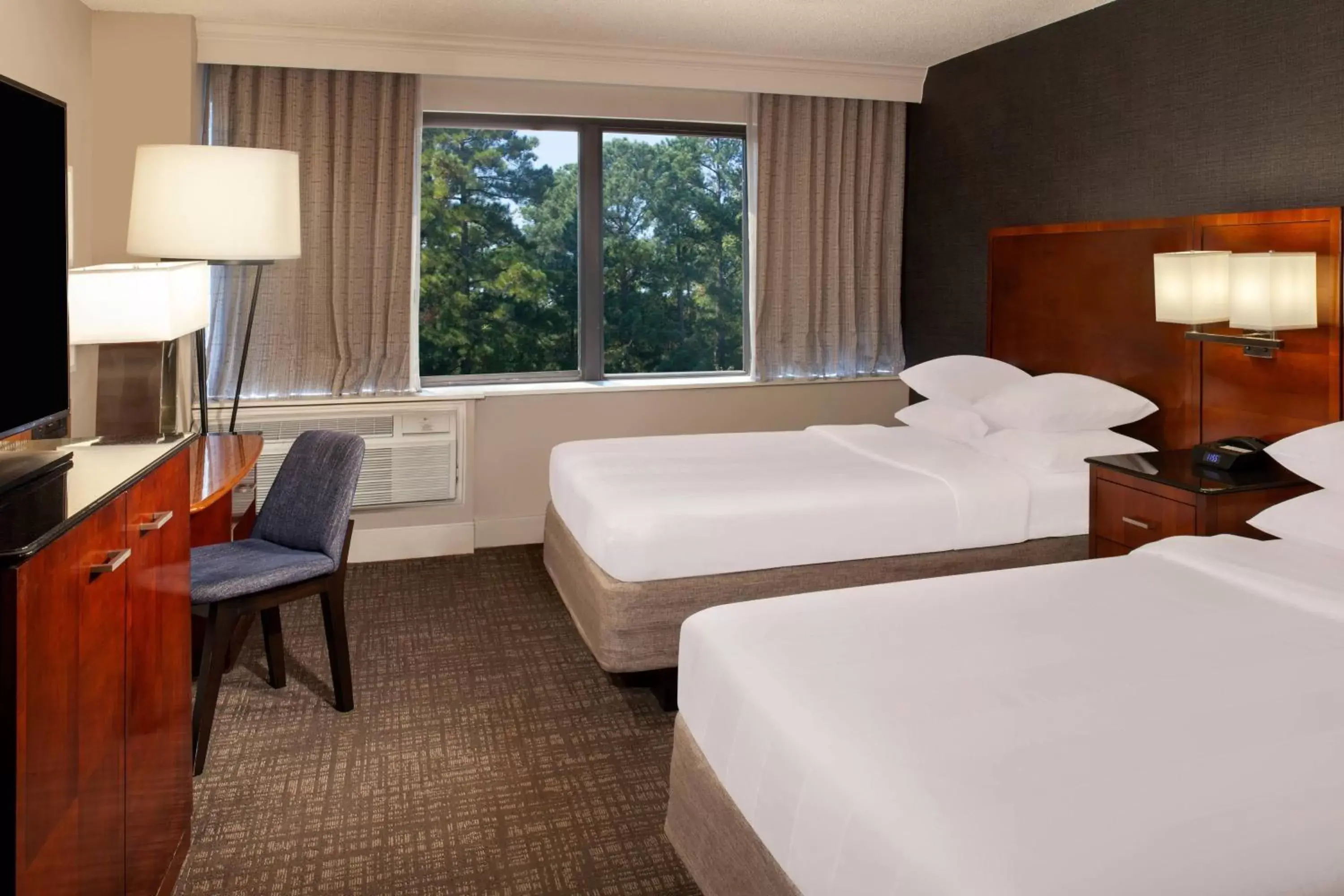 Double Room with Two Double Beds - Hearing Accessible in Marriott Raleigh Durham Research Triangle Park Double Room with Two Double Beds - Hearing Accessible in Marriott Raleigh Durham Research Triangle Park