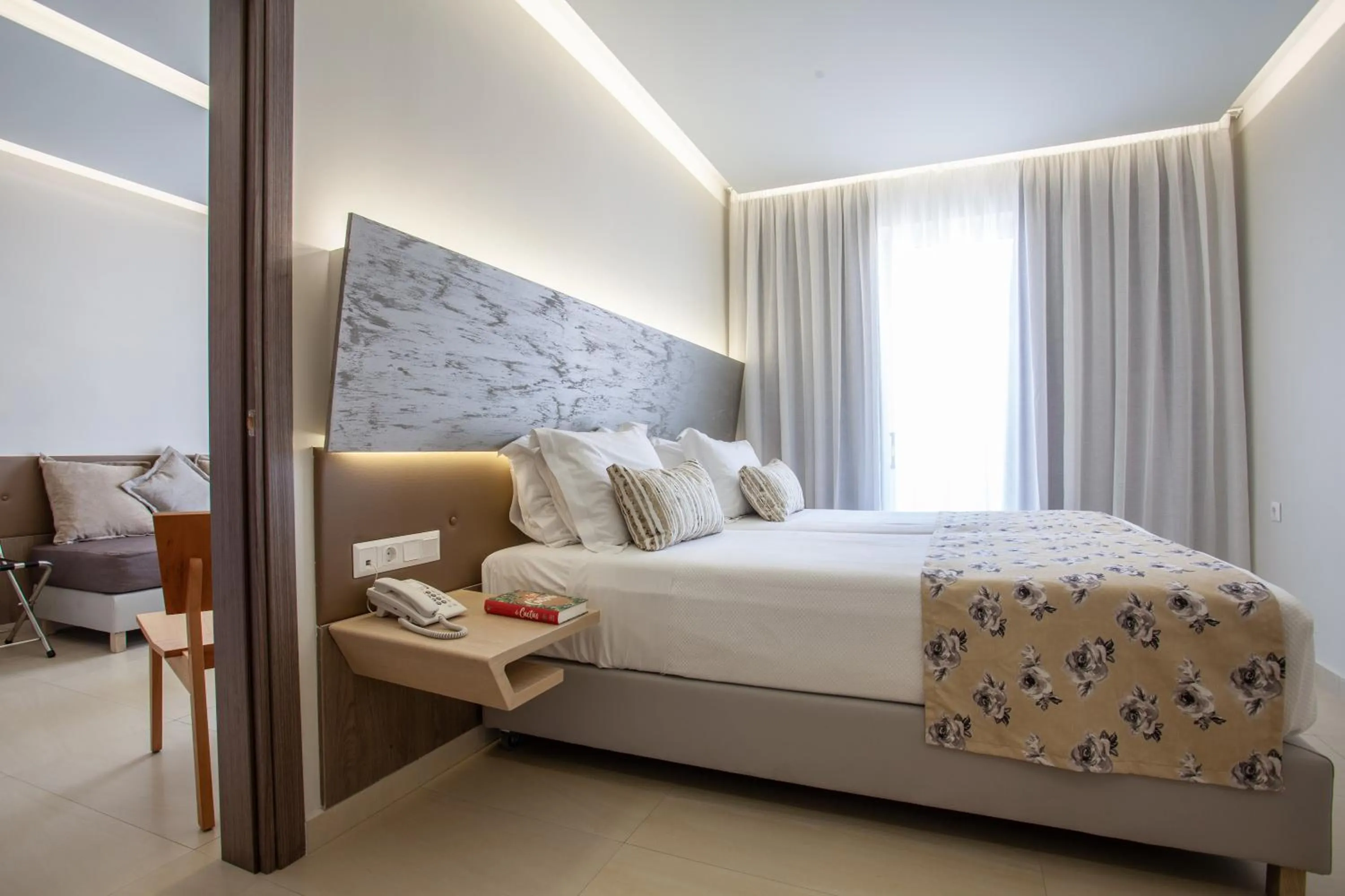 Bedroom, Bed in Melrose Rethymno by Mage Hotels