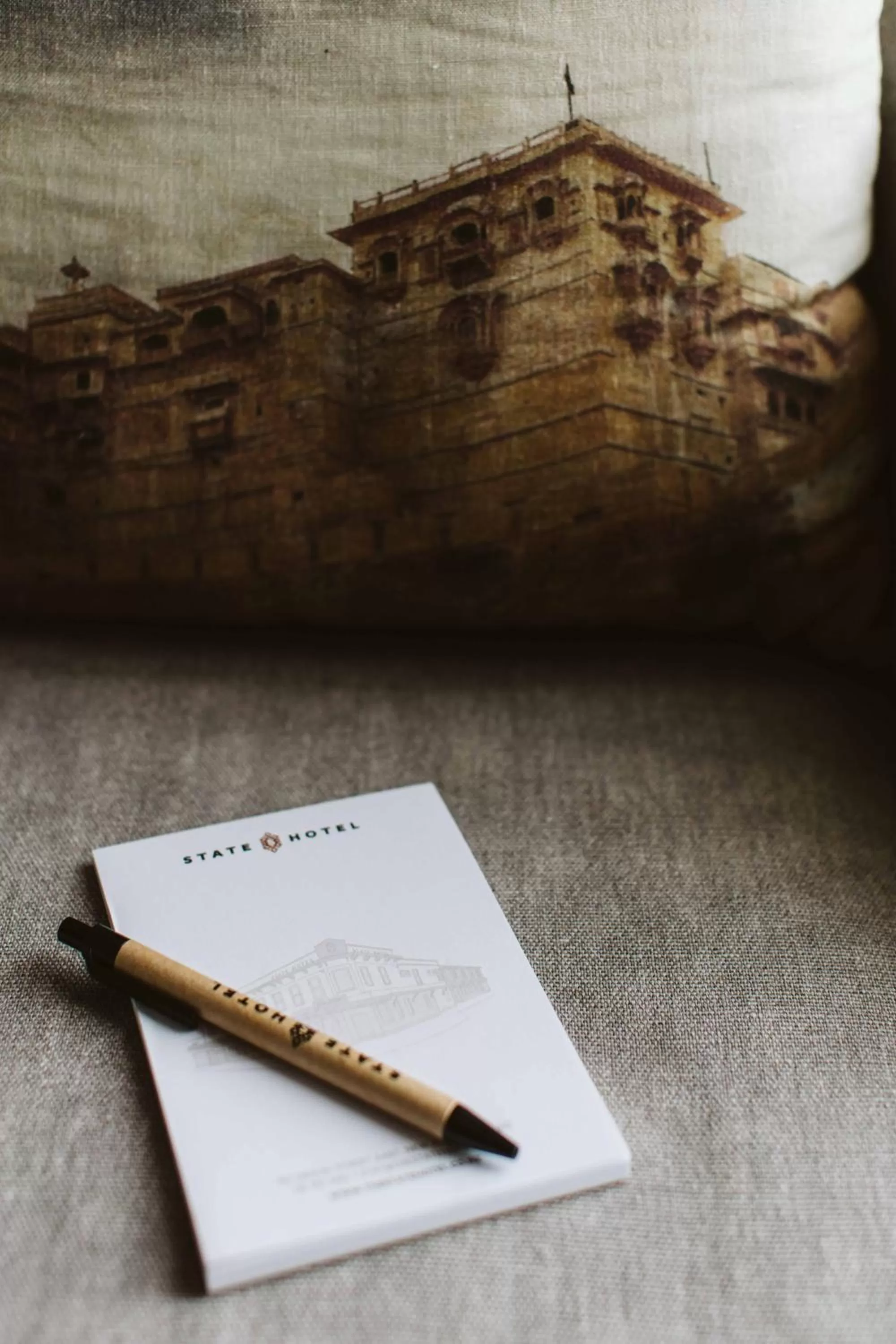 Decorative detail in The State Hotel