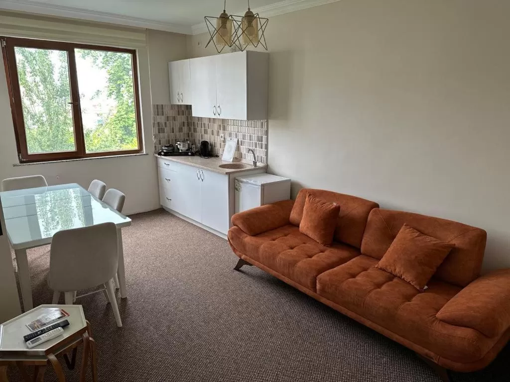 Seating Area in Bikka&Asell Suite Hotel