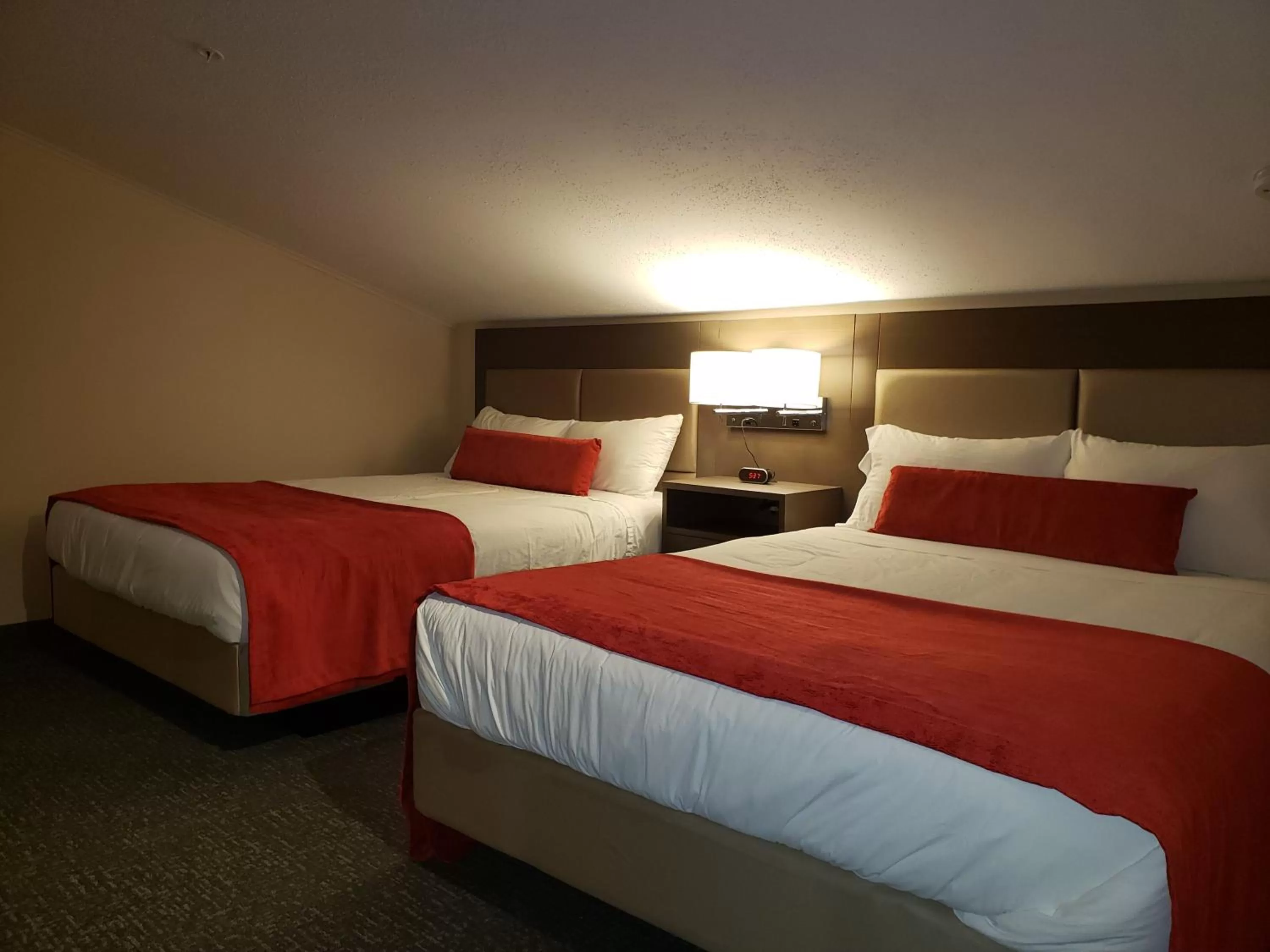 Bed in Sun Peaks Lodge