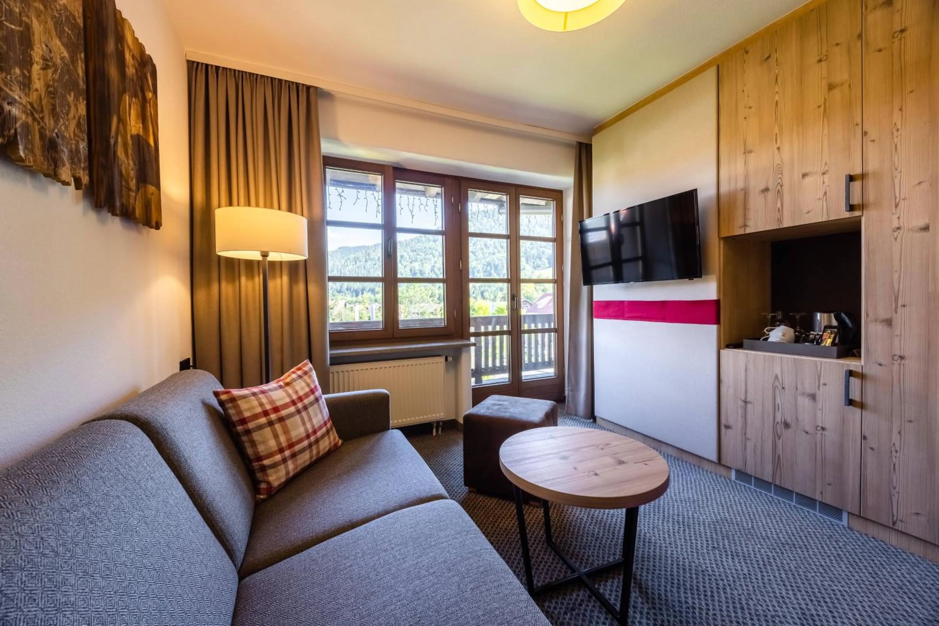 Living room in HELDs Vitalhotel