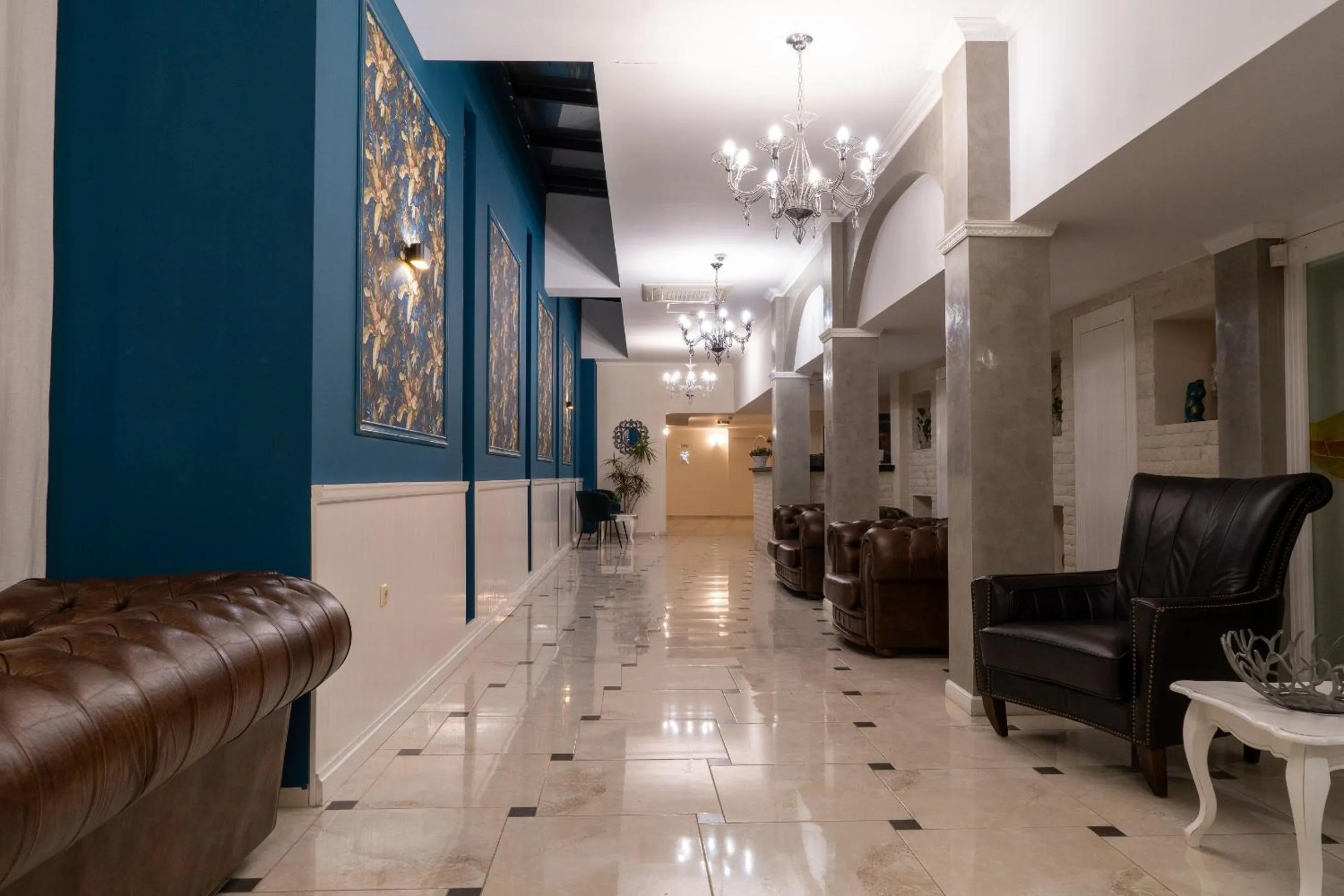 Lobby or reception in White Rock Castle Suite Hotel & SPA