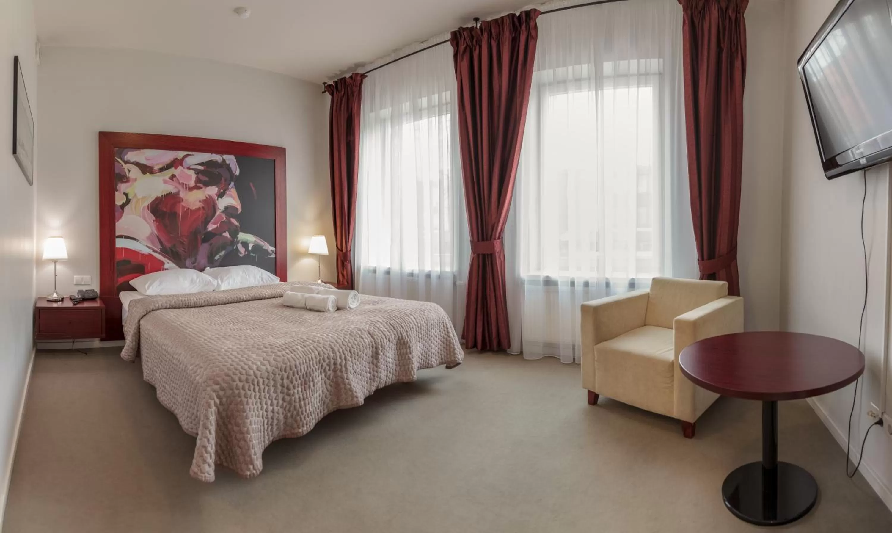 Photo of the whole room, Bed in Hotel Navalis, Klaipėda