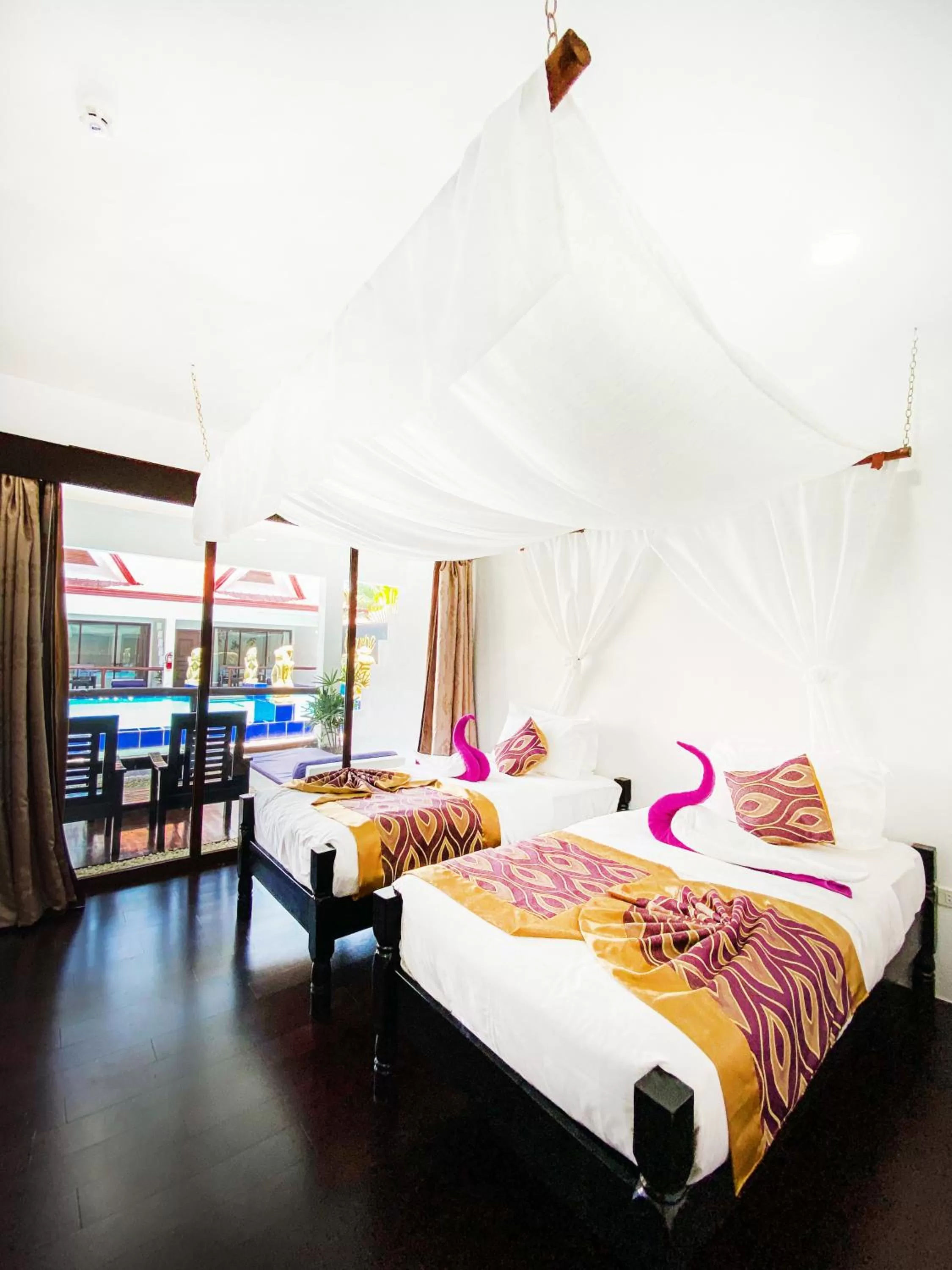 Bedroom, Bed in Carpe Diem Villas & Resort Dive & Stay resort