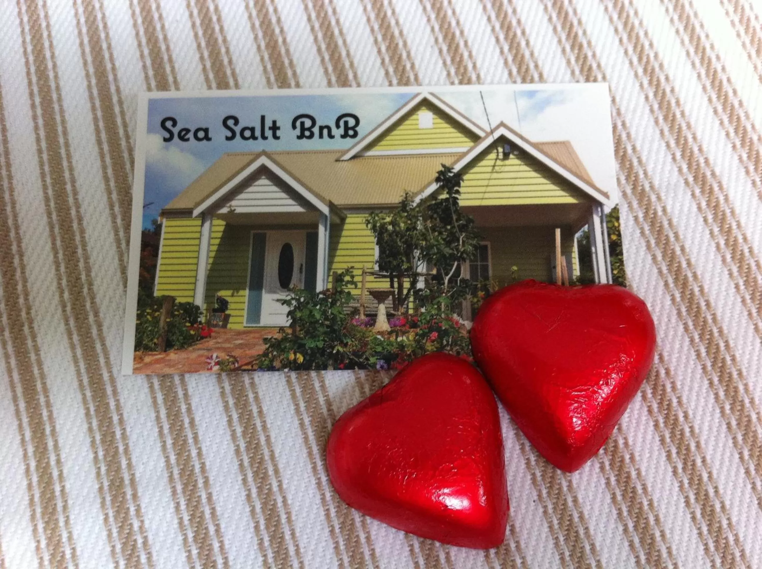 Decorative detail in Sea Salt Bnb