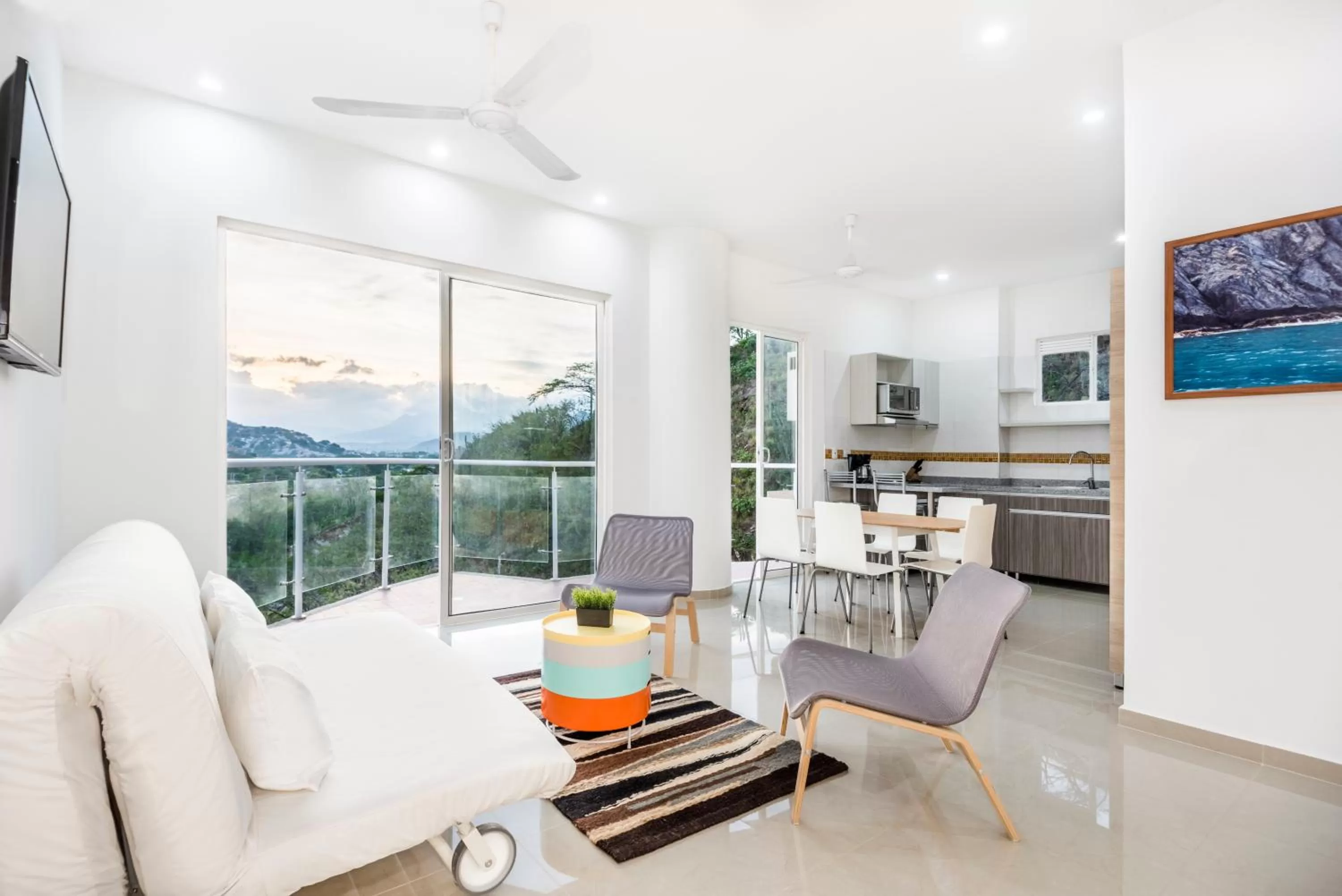 Kitchen or kitchenette in Terrazas Tayrona Travelers Apartamentos y Suites