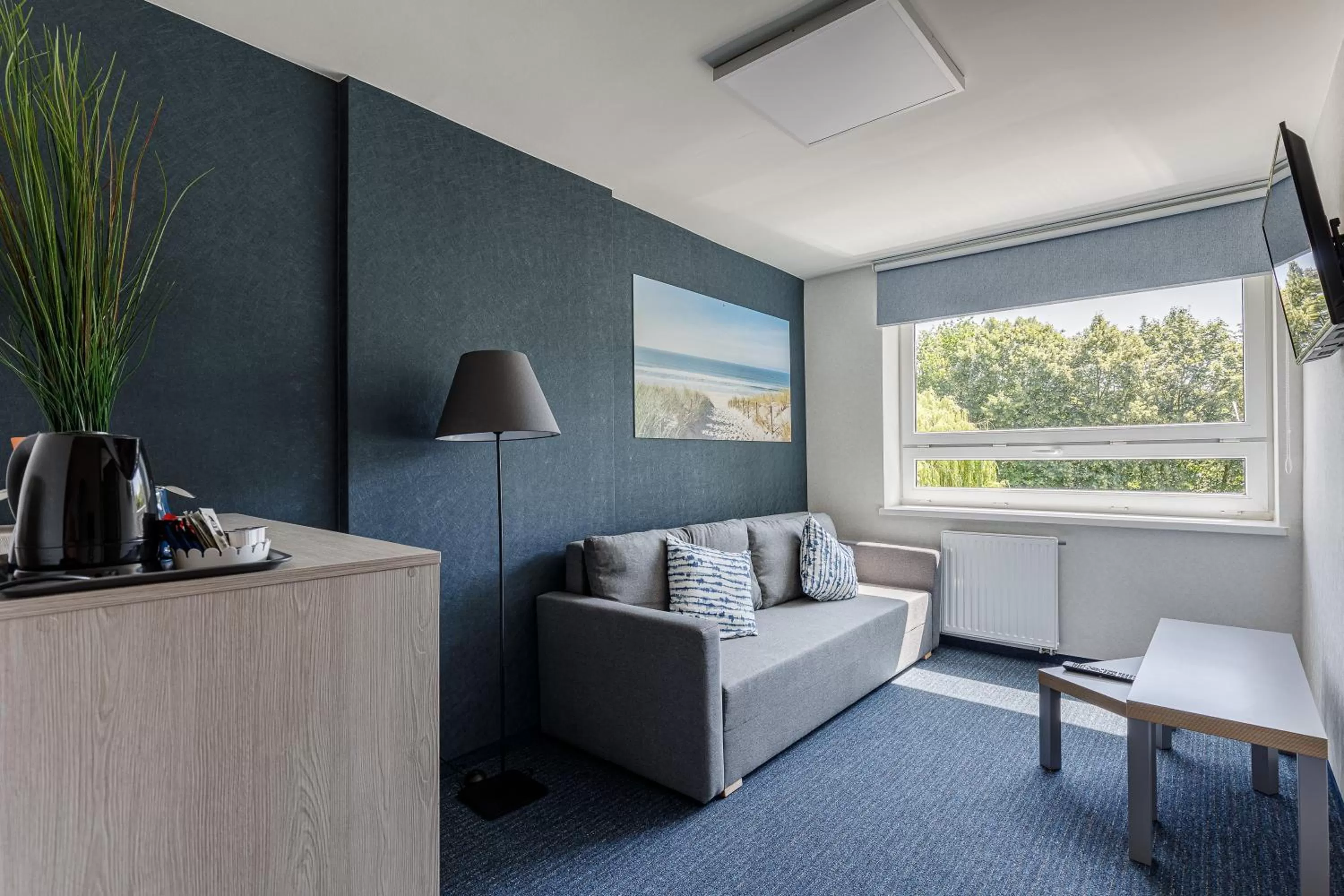 Living room in AQUA HOUSE