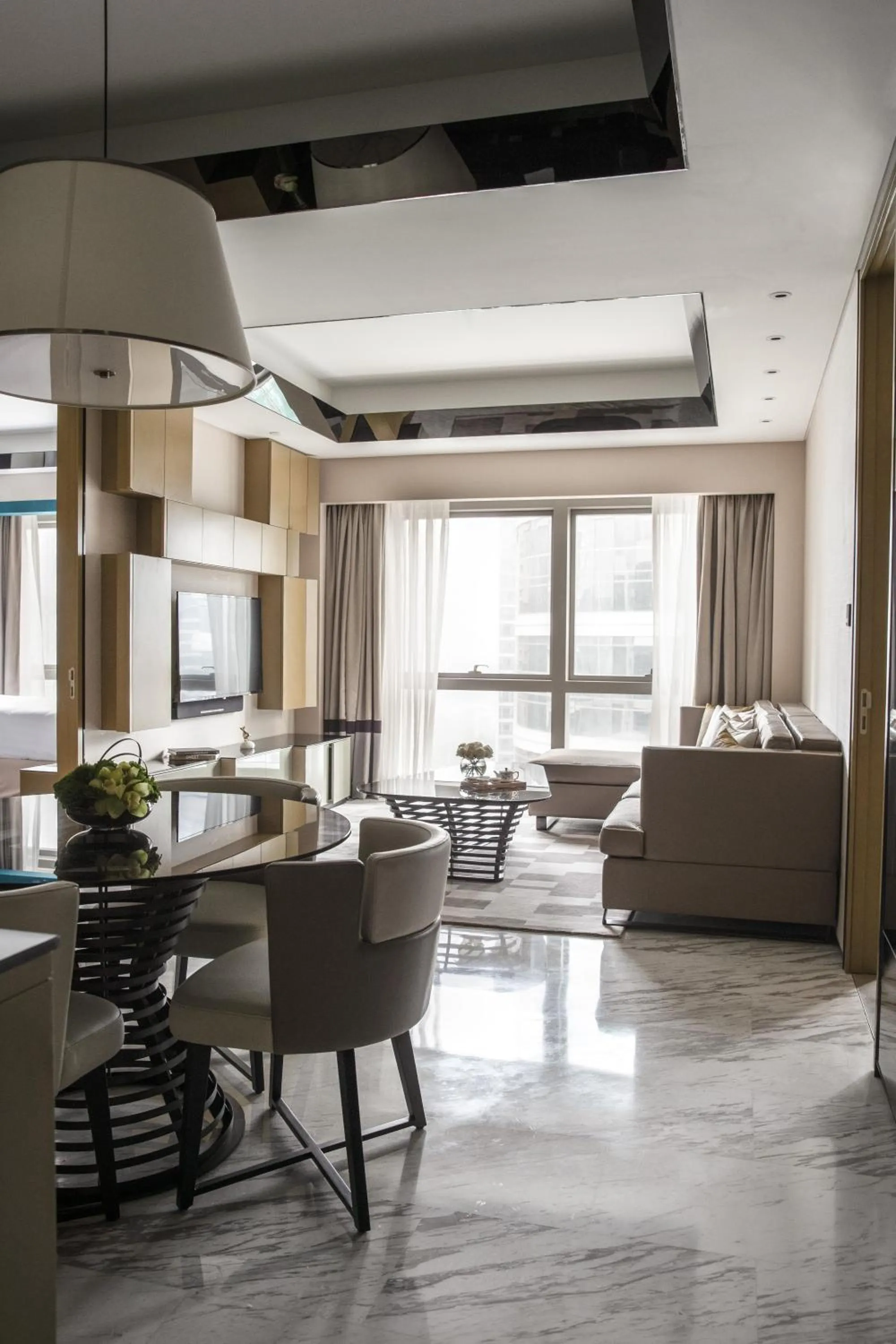 Living room in Jumeirah Living Guangzhou