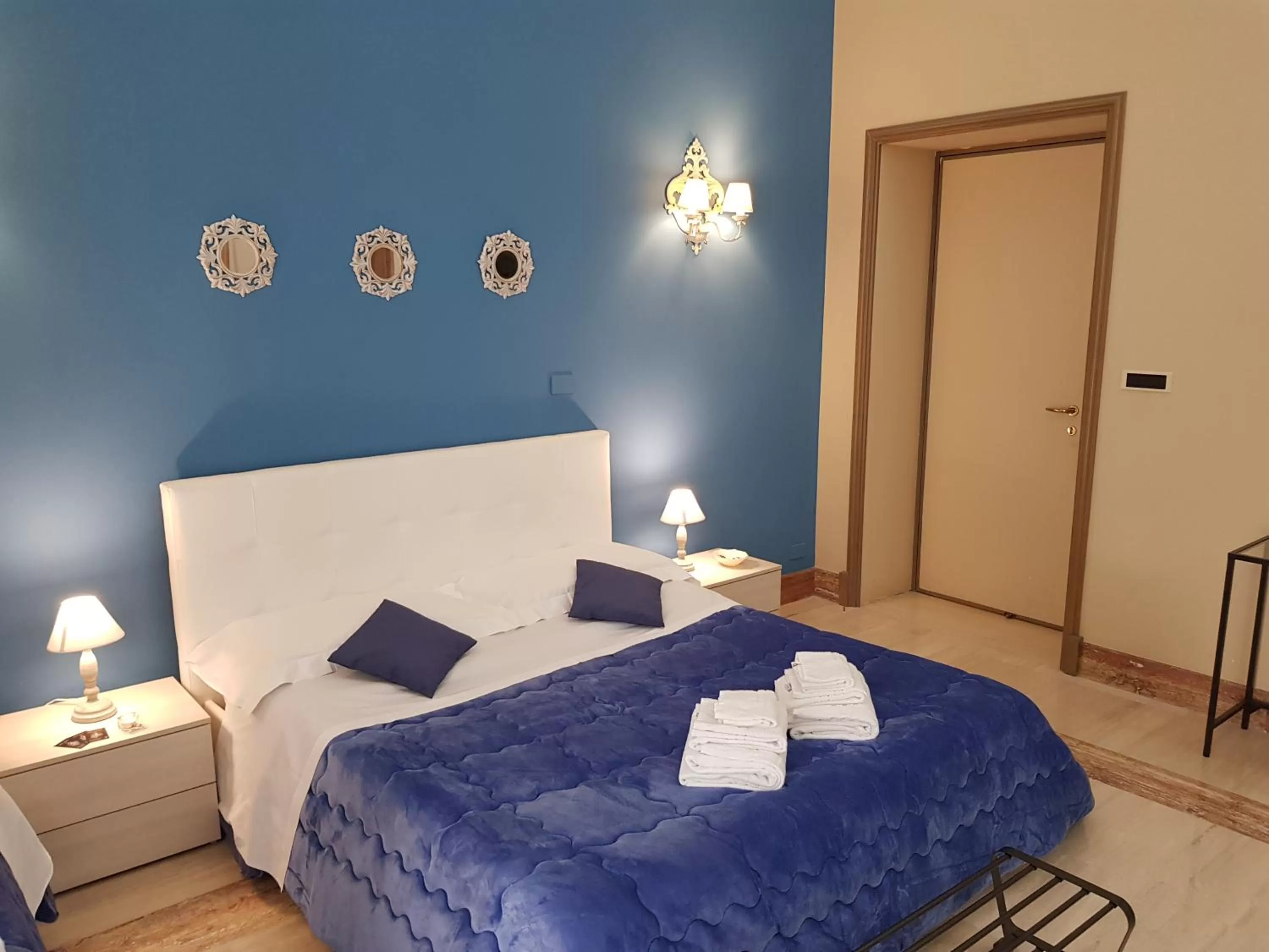 Bed in B&B Sicily Luxury