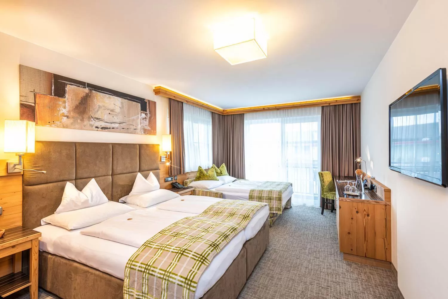 Photo of the whole room, Bed in Hotel Garni Melanie