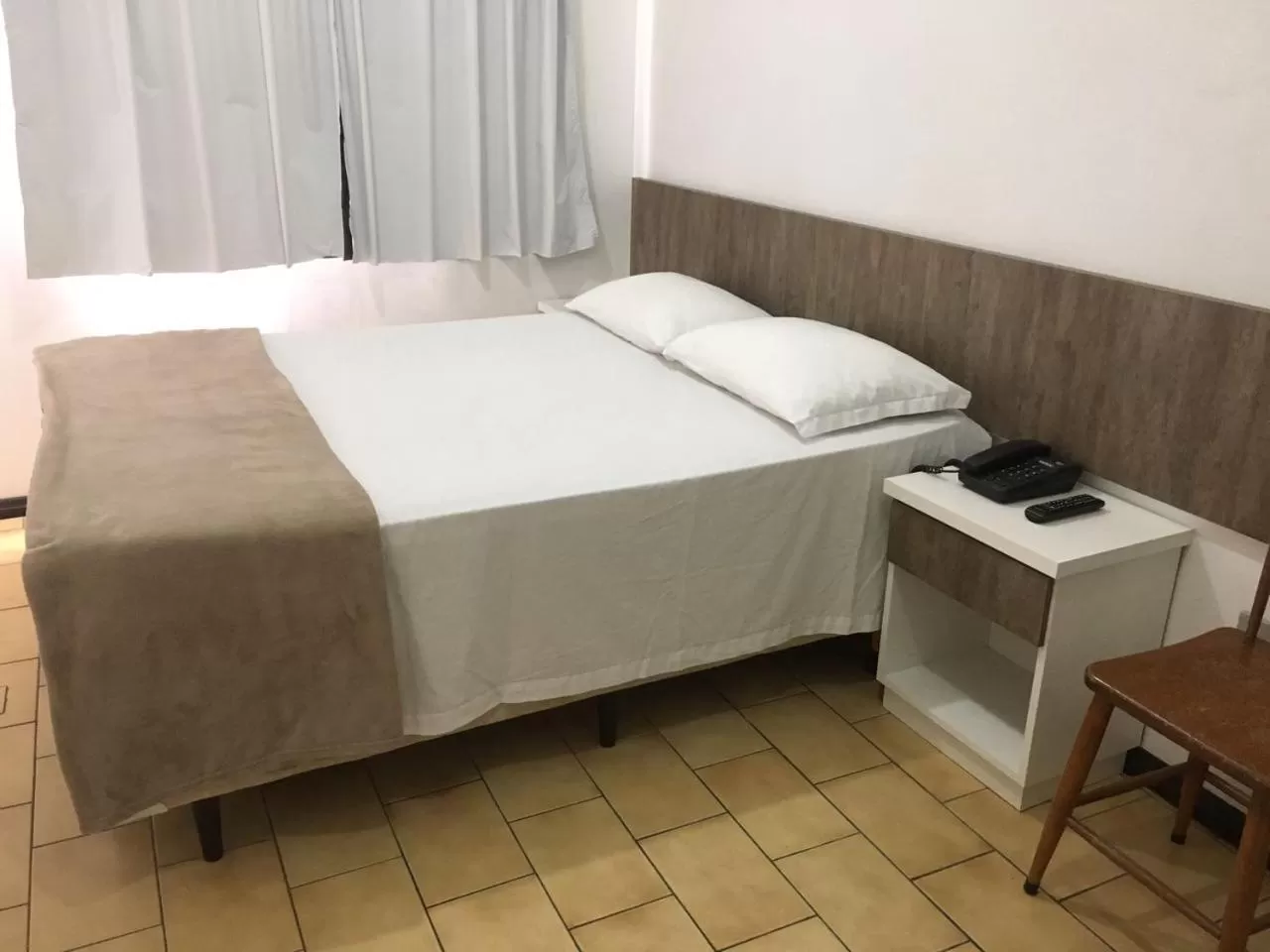 Bed in Hotel Luz do Sol