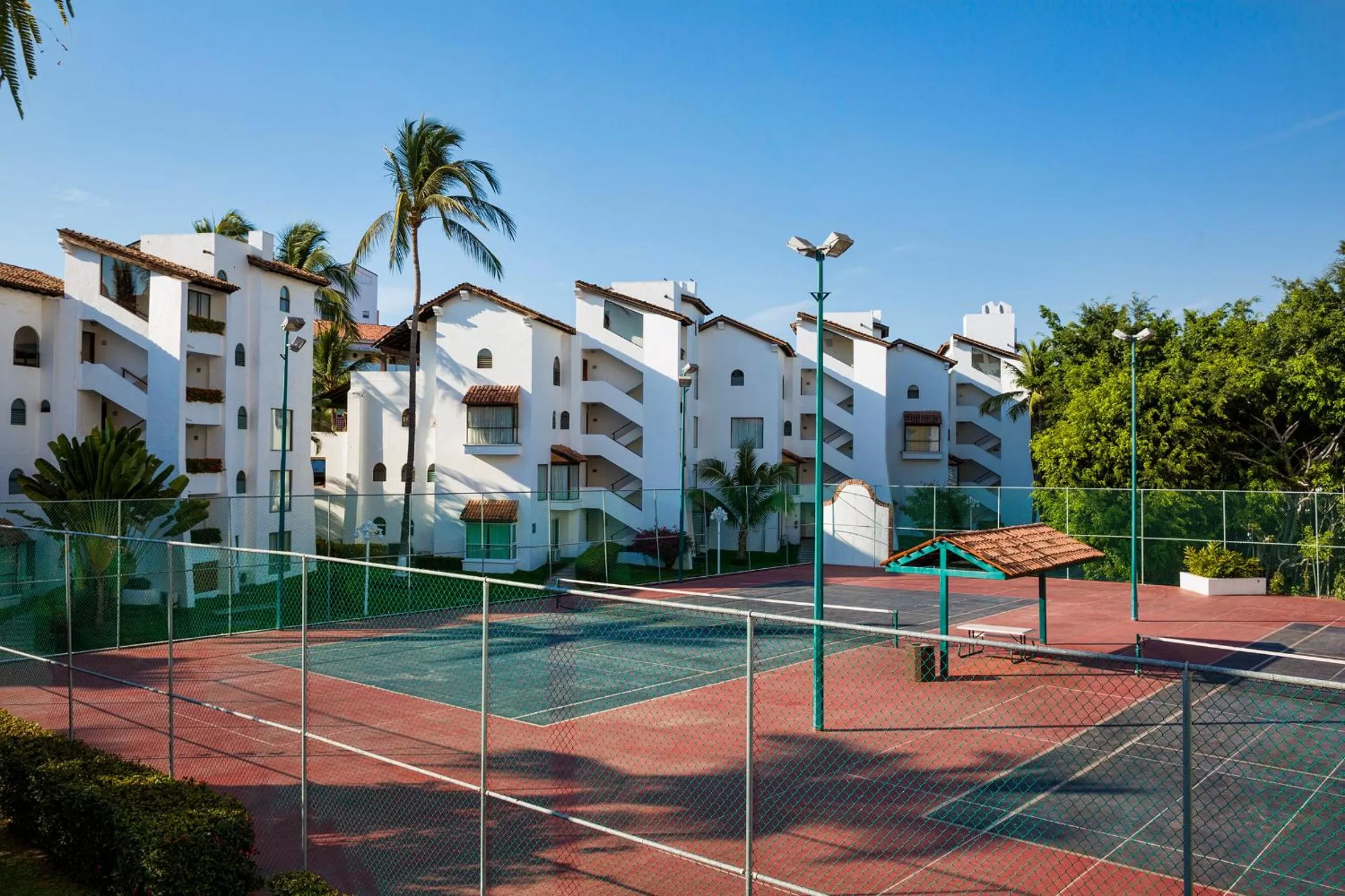 Tennis court in Vamar Vallarta All Inclusive Marina & Beach Resort
