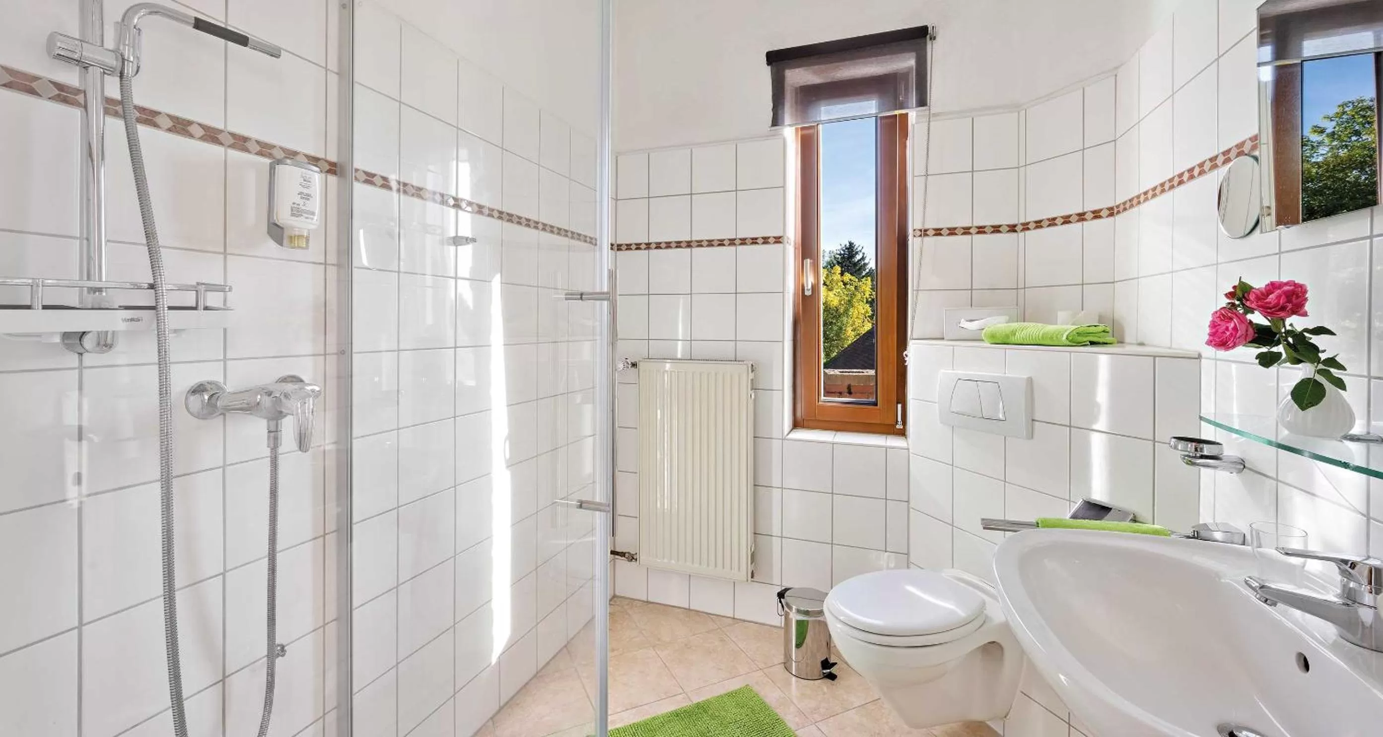 Bathroom in Hotel Liebl