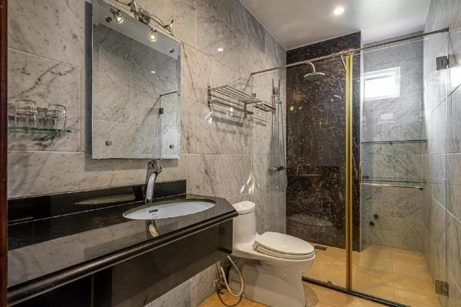 Shower, Bathroom in 345AB Sai Gon Hotel