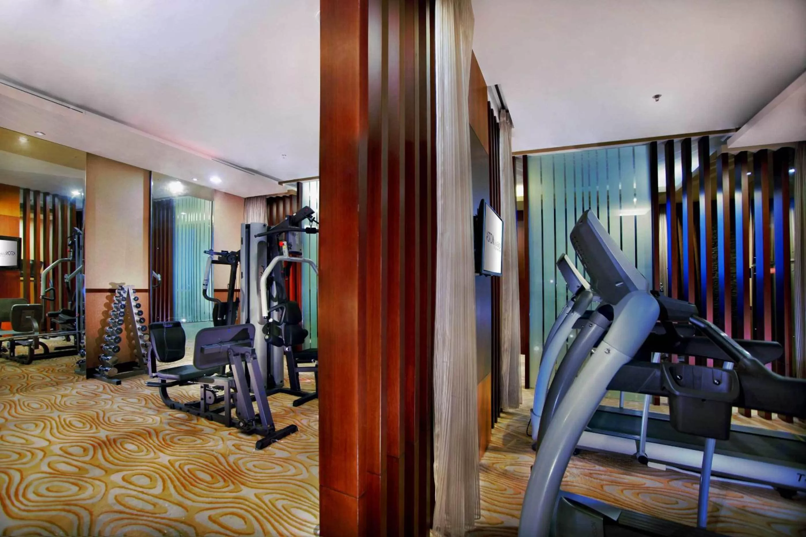 Fitness centre/facilities in Aston Samarinda Hotel and Convention Center