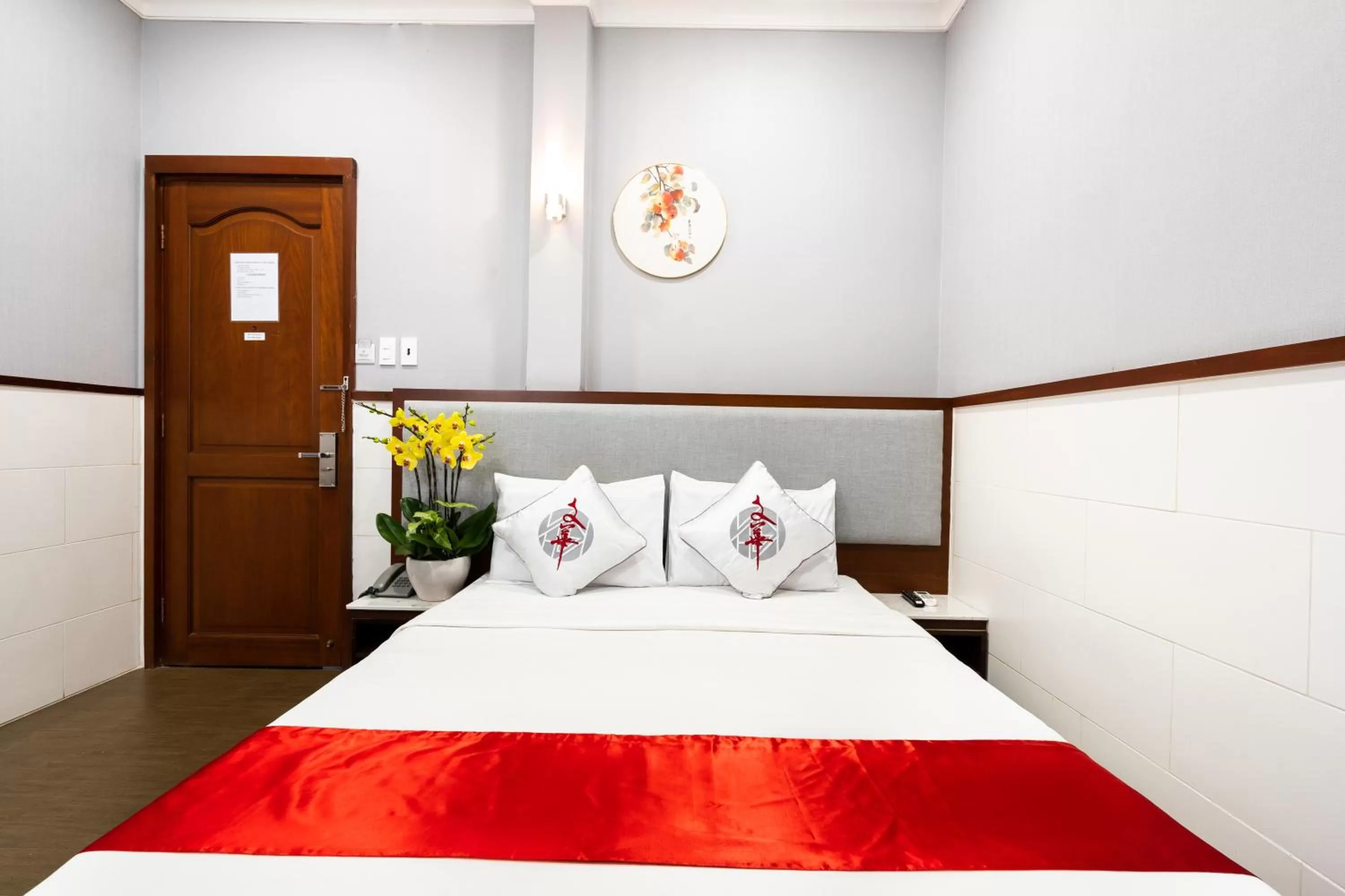 Bed in Văn Hoa Hotel