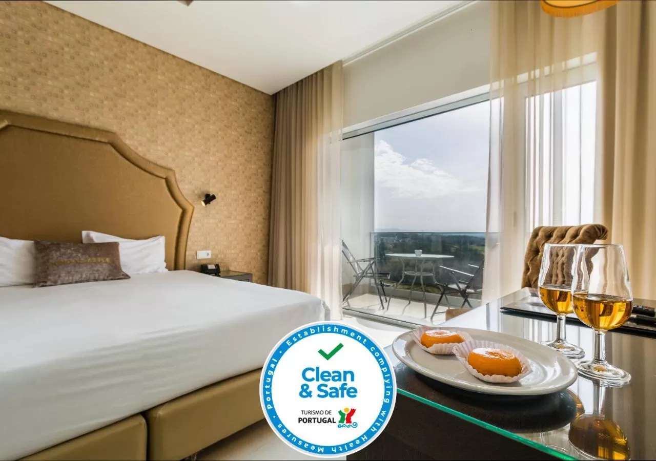 View (from property/room), Bed in Lisotel - Hotel & Spa